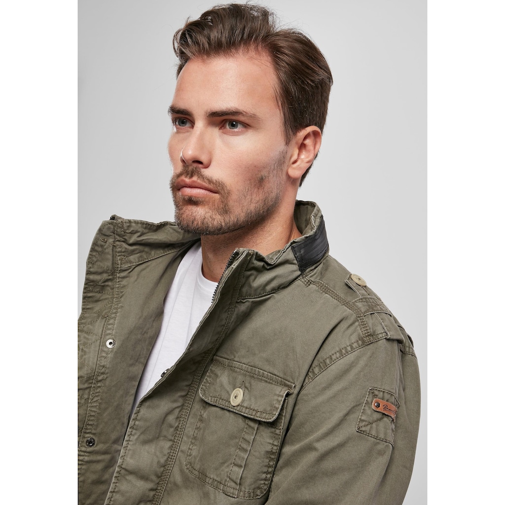 Brandit Allwetterjacke »Brandit Herren Britannia Jacket«, (1 St.), ohne Kapuze