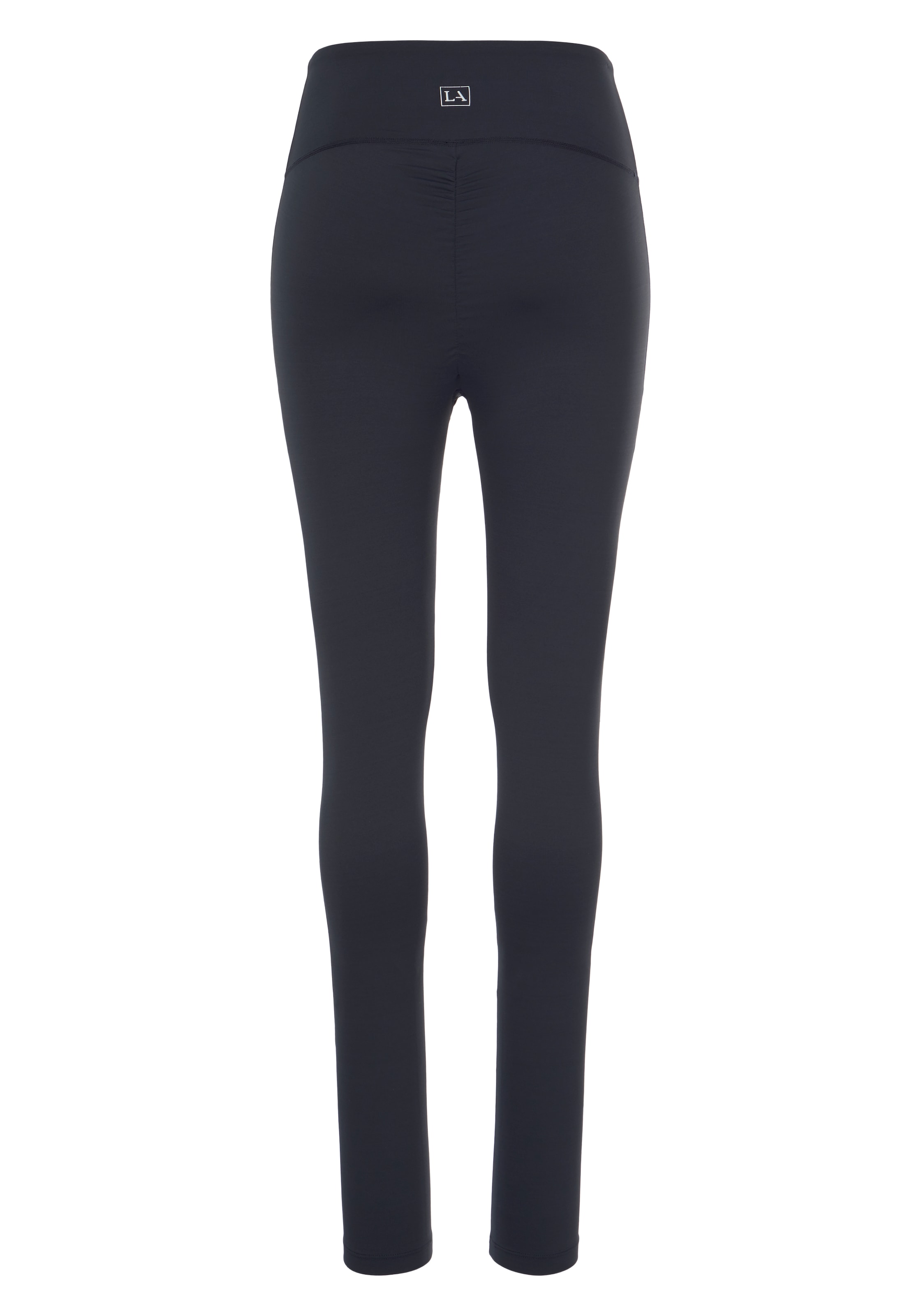 LASCANA ACTIVE Funktionsleggings, mit kleiner Raffung, Loungewear