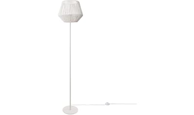 Paco Home Stehlampe »Pinto«, 1 flammig-flammig, LED Modern Wohnzimmer  Schlafzimmer Optik Boho Korb E27 | BAUR