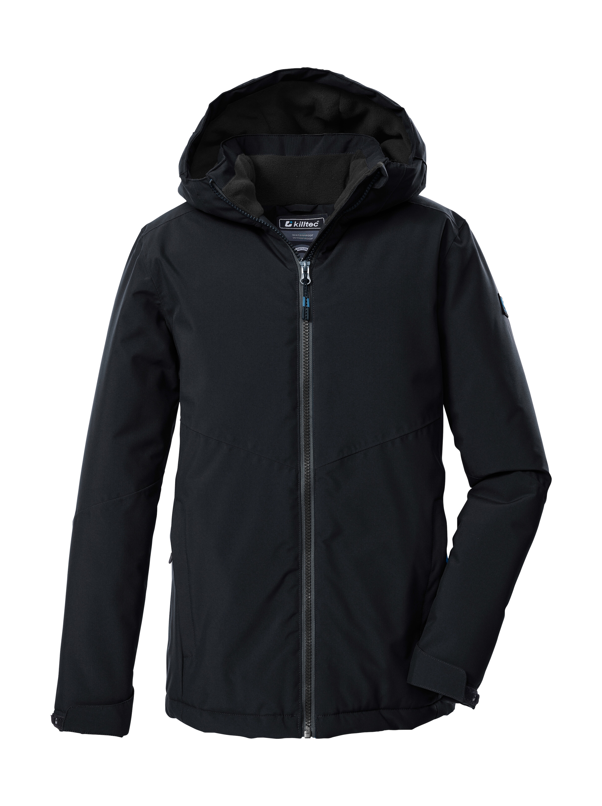 Killtec Funktionsjacke „KOW 221 BYS JCKT“ Wind- und wasserdichte Kinderjacke mit verstellbarer Kapuze