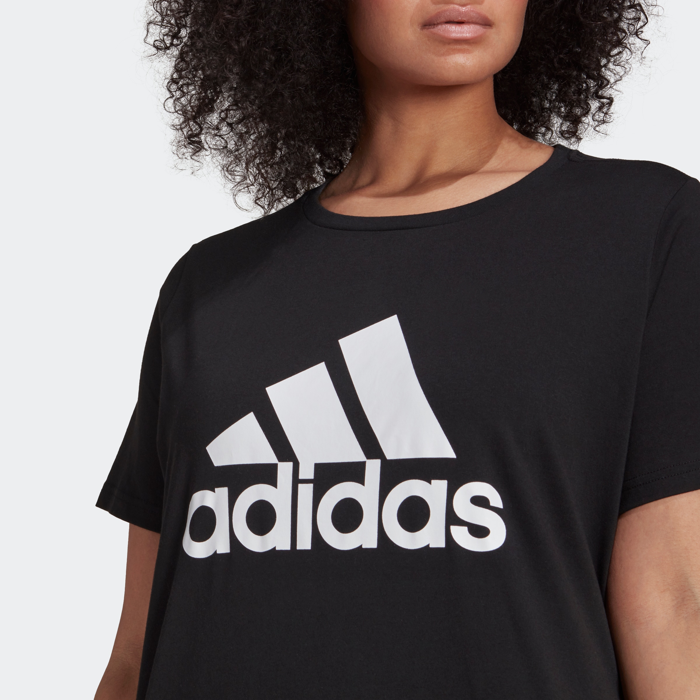 »ESSENTIALS für | GROSSE T-Shirt – BAUR Sportswear adidas GRÖSSEN« kaufen LOGO