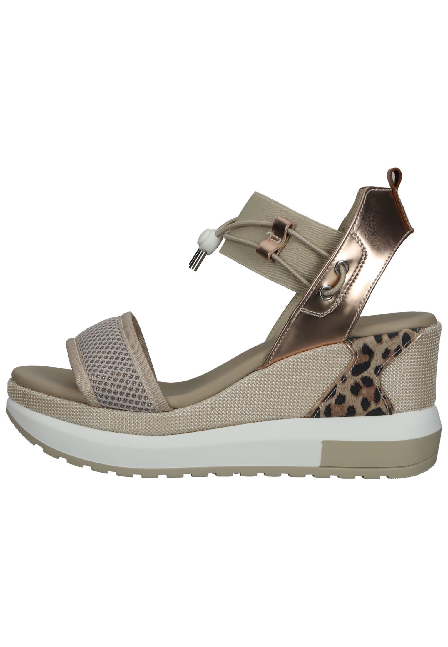 Nero Giardini Keilsandalette "Nero Giardini Sandalen Lederimitat/Textil" günstig online kaufen