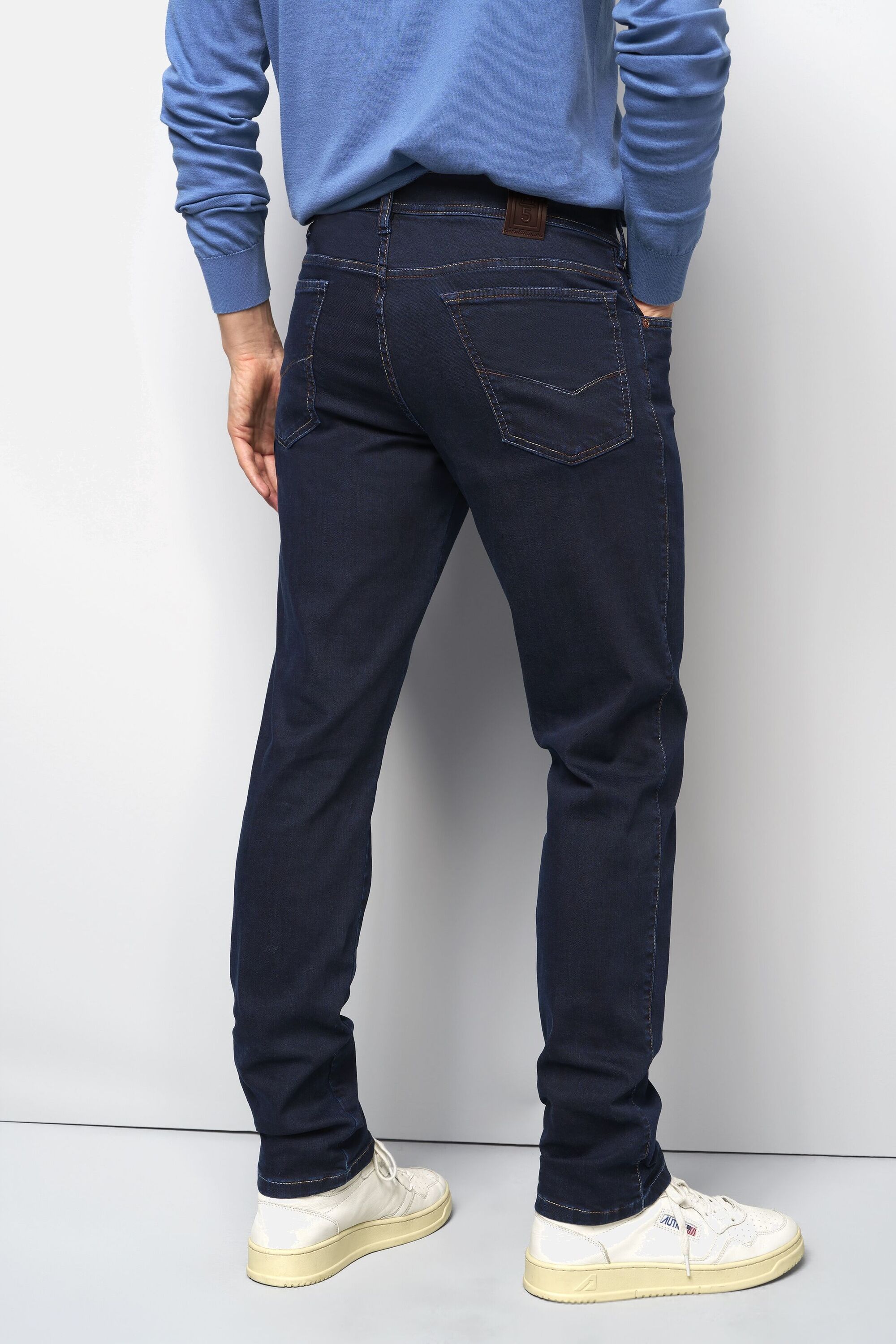 Thumbnail - MEYER 5-Pocket-Jeans "M5 Five Pocket" aus Super Stretch-Material