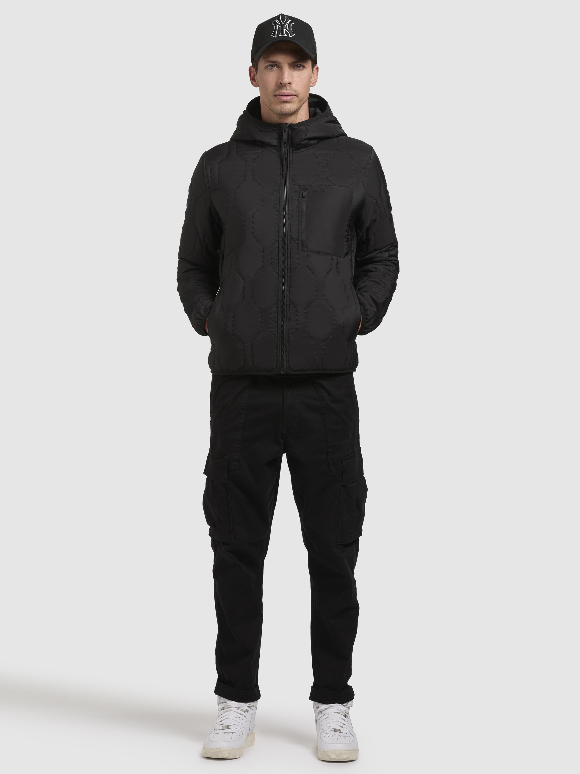 khujo Steppjacke "RHEIN", mit Kapuze günstig online kaufen