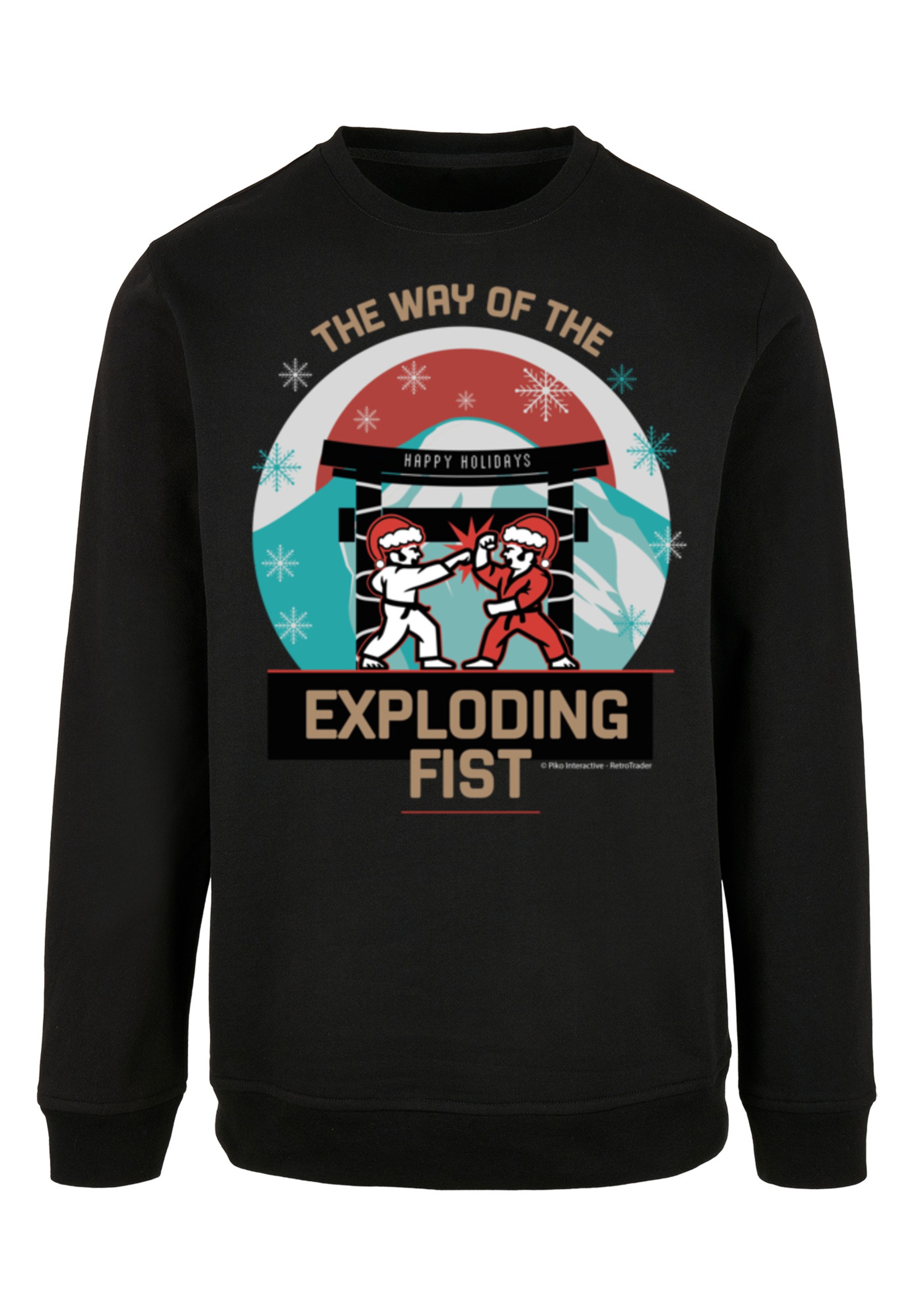 F4NT4STIC Kapuzenpullover "Retro Gaming Way of the Exploding Fist Christmas günstig online kaufen