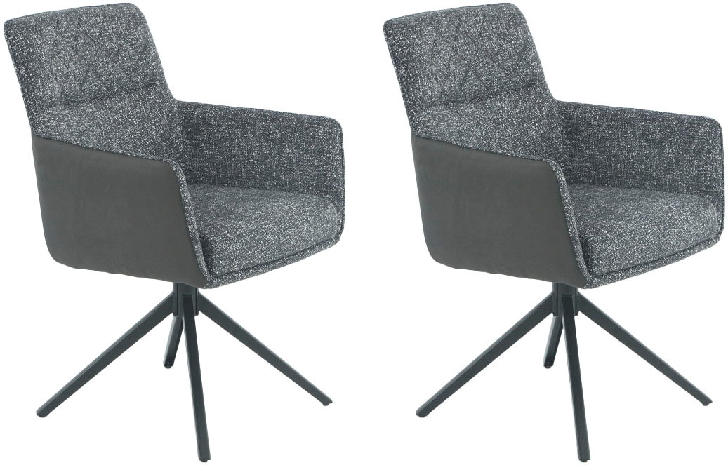 HELA 4-Fußstuhl "UDINE, Funktionsstuhl, Armlehnenstuhl" (Set) 2 Stk.360dreh günstig online kaufen