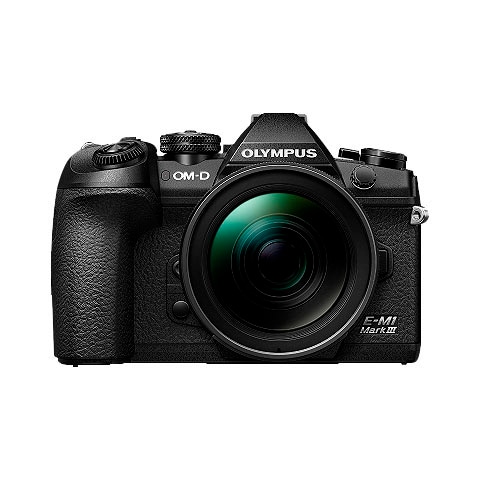 Olympus Systemkamera »E-M1 Mark III 1240mm Kit blk/blk«, 21,8 MP, WLAN (WiFi)-Bluetooth