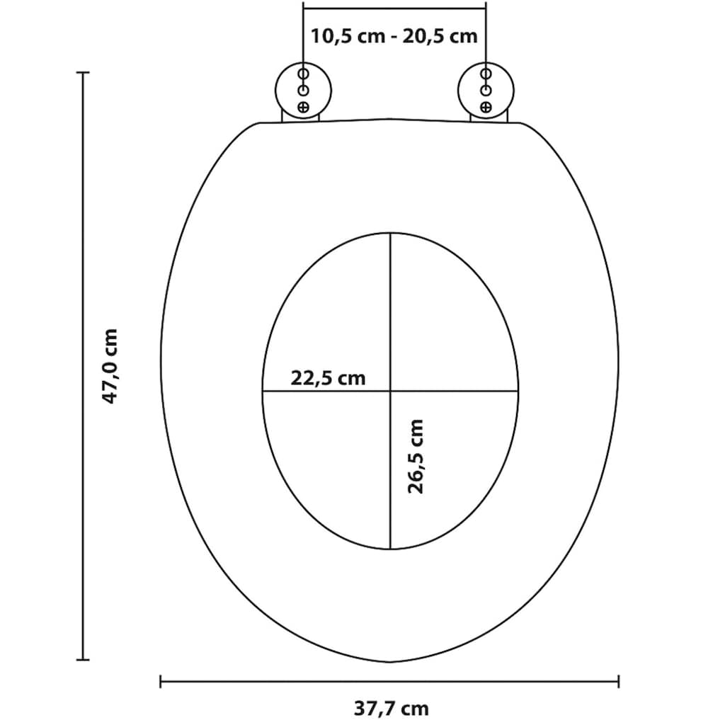 Sanilo WC-Sitz »Seestern«