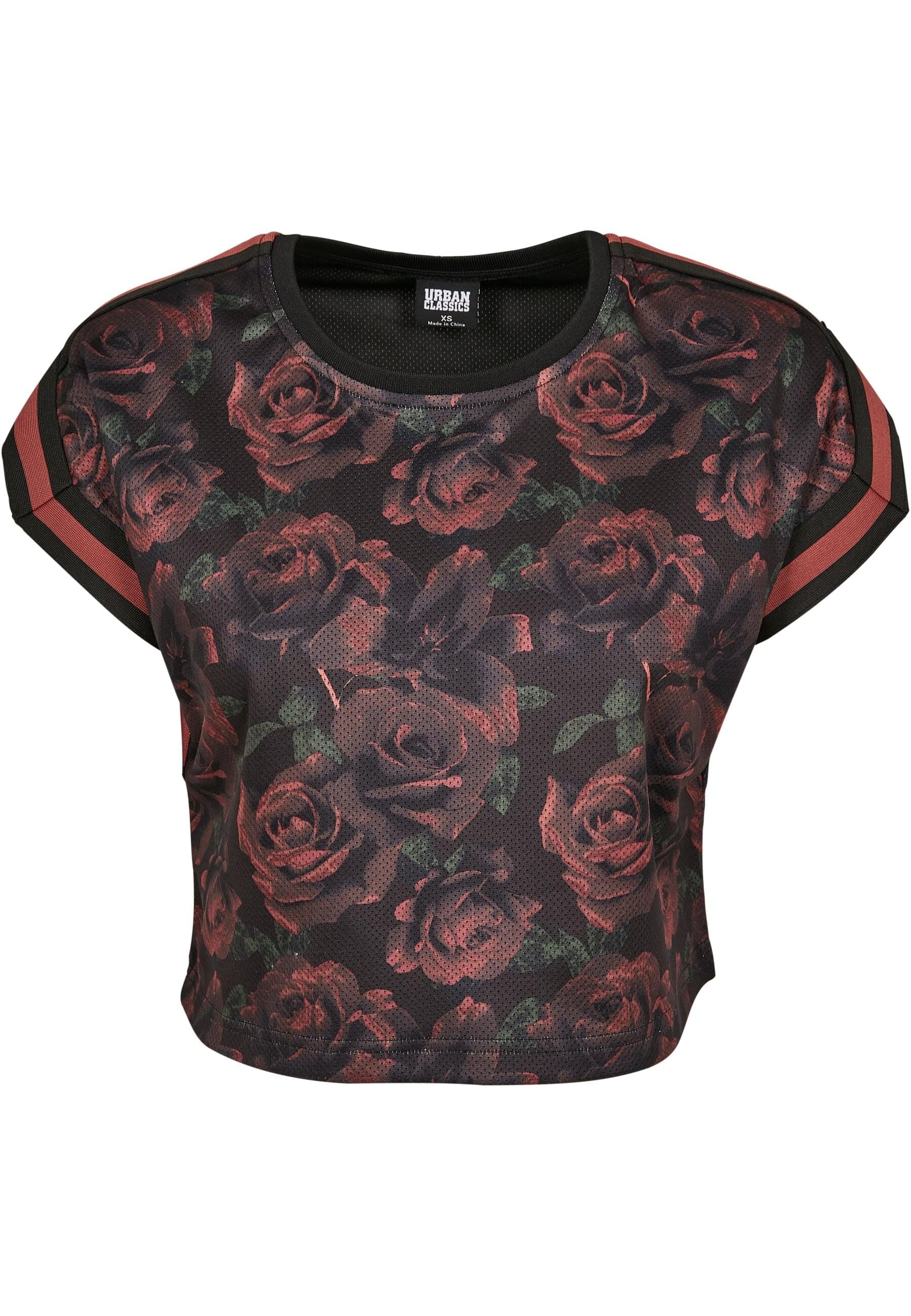URBAN CLASSICS »Damen für kaufen Ladies Stripes T-Shirt Shoulder Short Extended BAUR Mesh | (1 Tee«, tlg.)