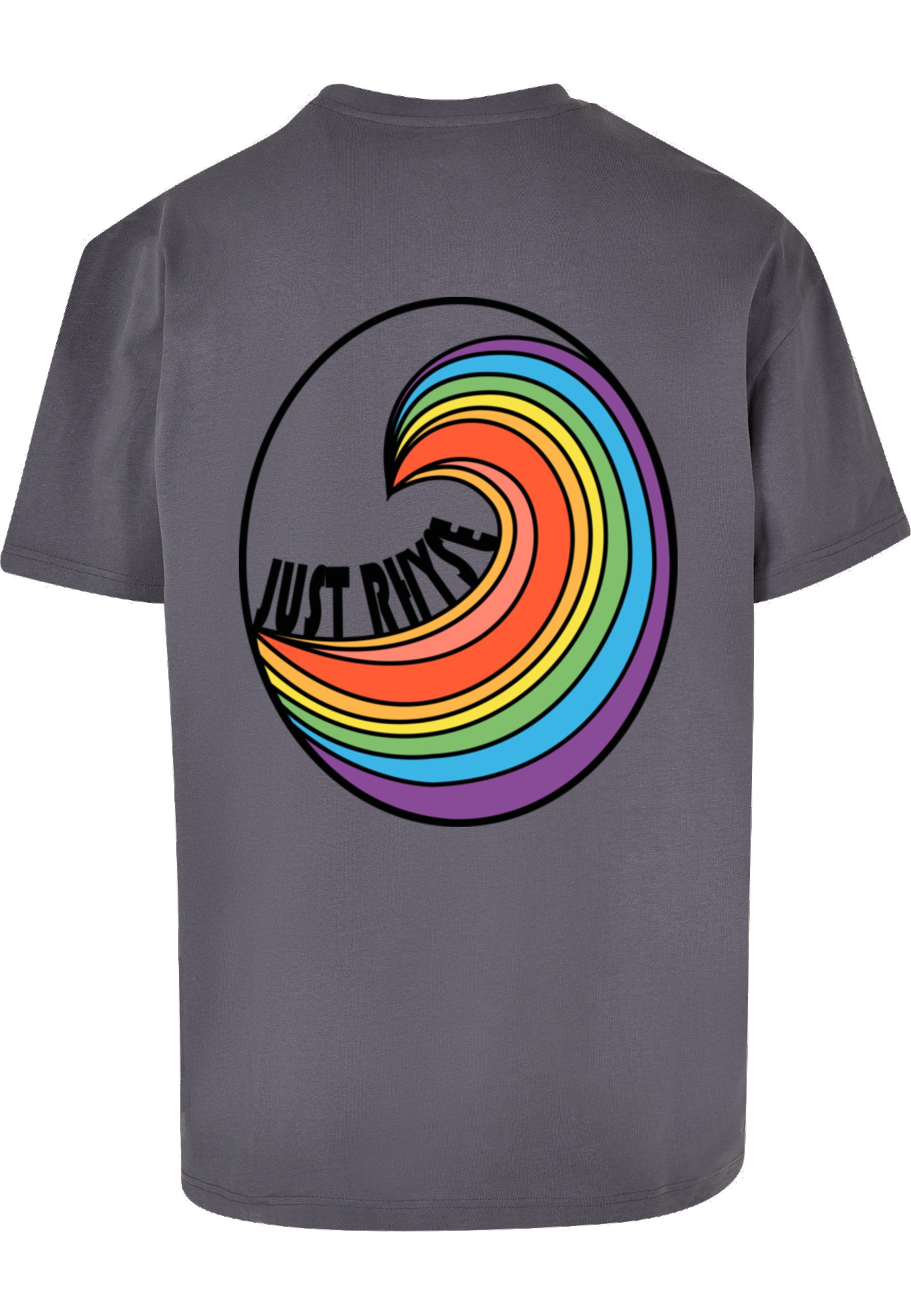 Just Rhyse T-Shirt »Just Rhyse JRTS719M RainbowWave T-Shirt« 1 Stk. tlg.