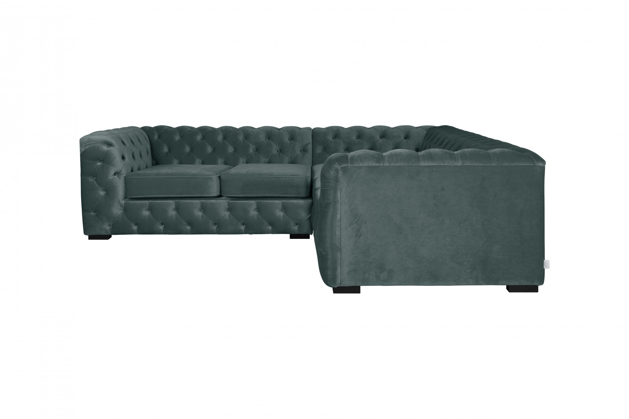 Guido Maria Kretschmer Home&Living Chesterfield-Sofa »KALINA L-Form«, hochwertige Chesterfield-Ausführung, sehr hochwertige Verarbeitung