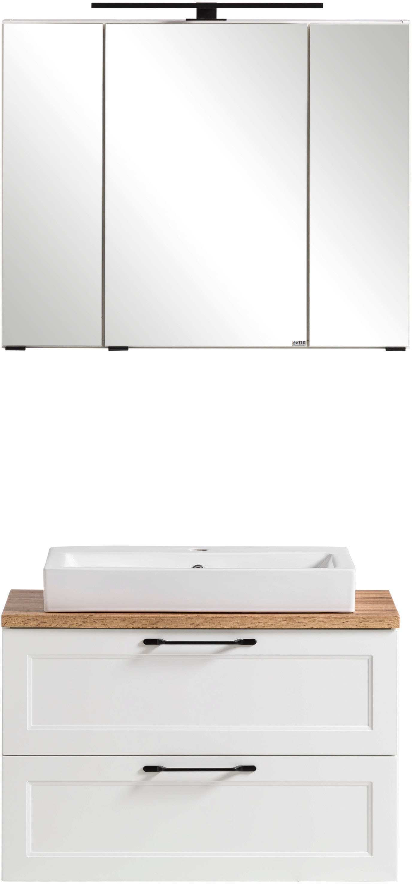 welltime Badmöbel-Set "Lana" Komplett-Set, 2 Stk. tlg. günstig online kaufen