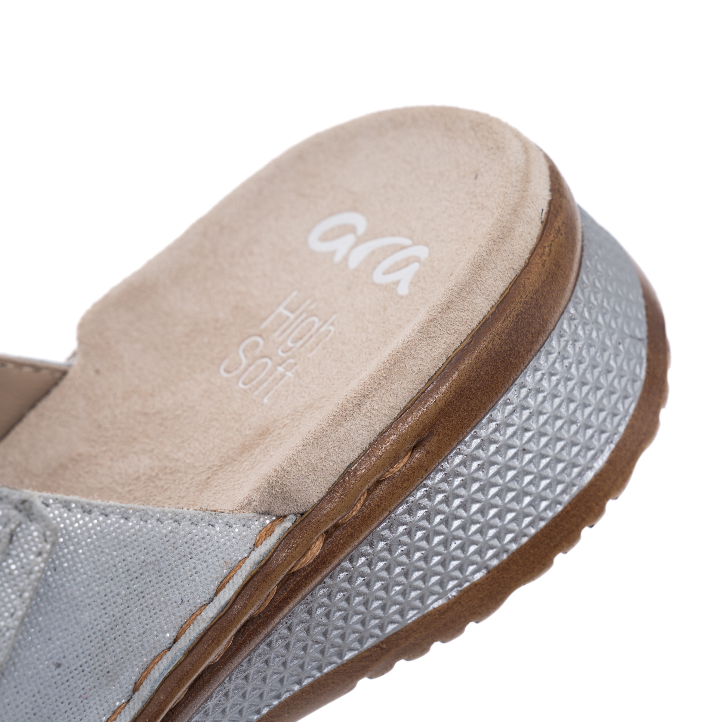 Ara Pantolette »HAWAII«  , Keilabsatz, Sommerschuh, Schlupfschuh mit Schmuckelement