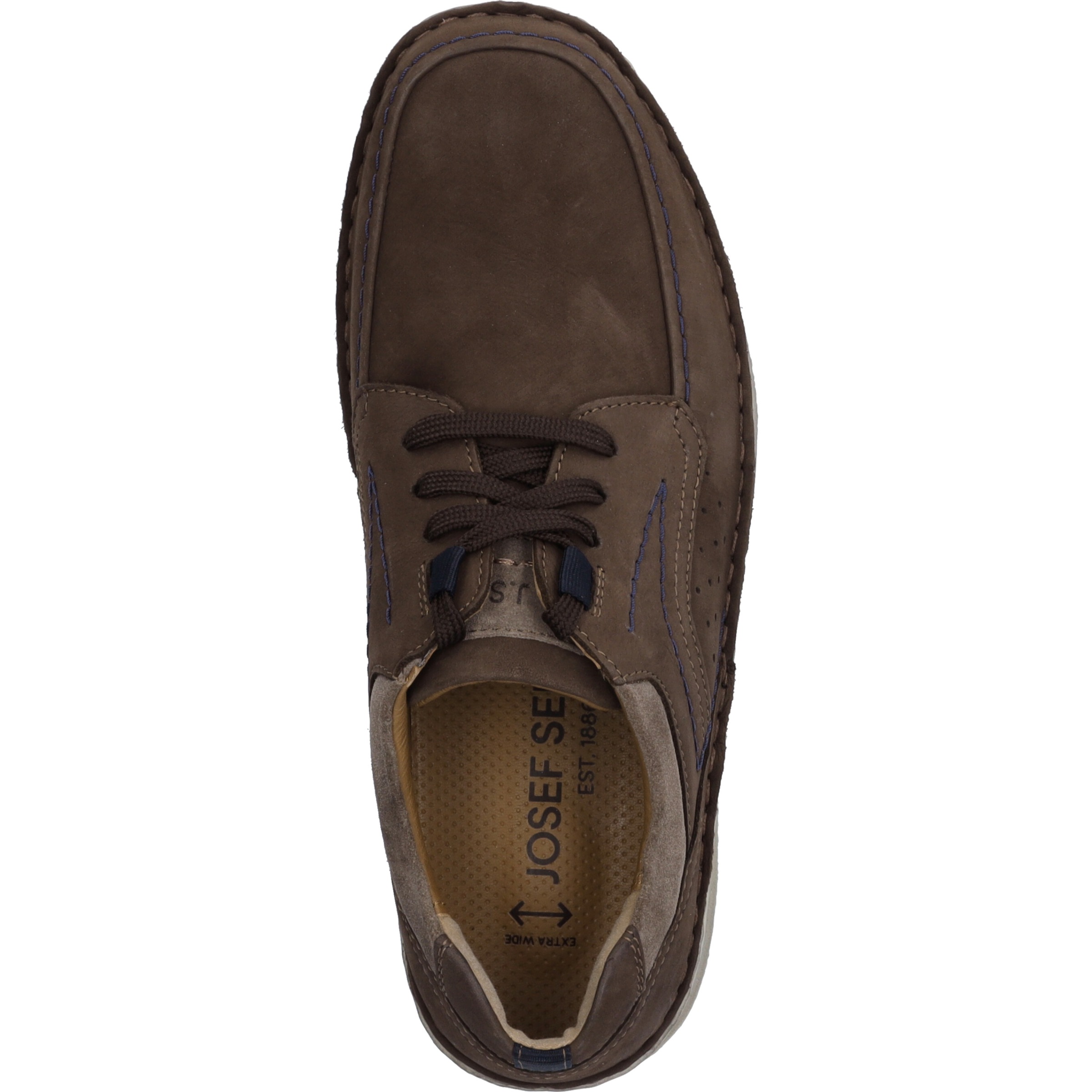 Josef Seibel Schnürschuh »Anvers 91, braun-kombi«