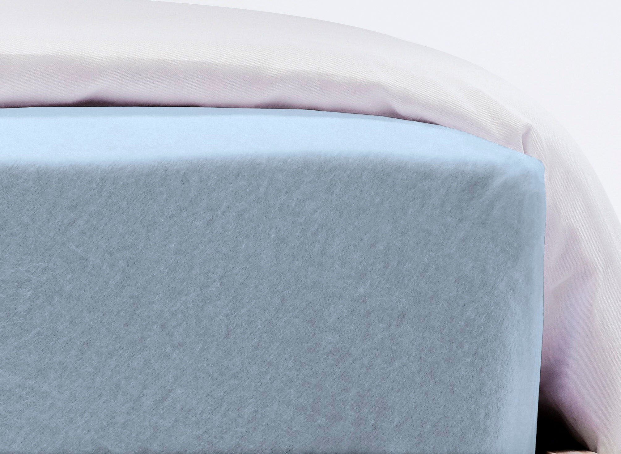 fleuresse Spannbettlaken »Flauschjersey«, aus Baumwolle, Bettlaken, Spannbetttuch, Premium Qualität