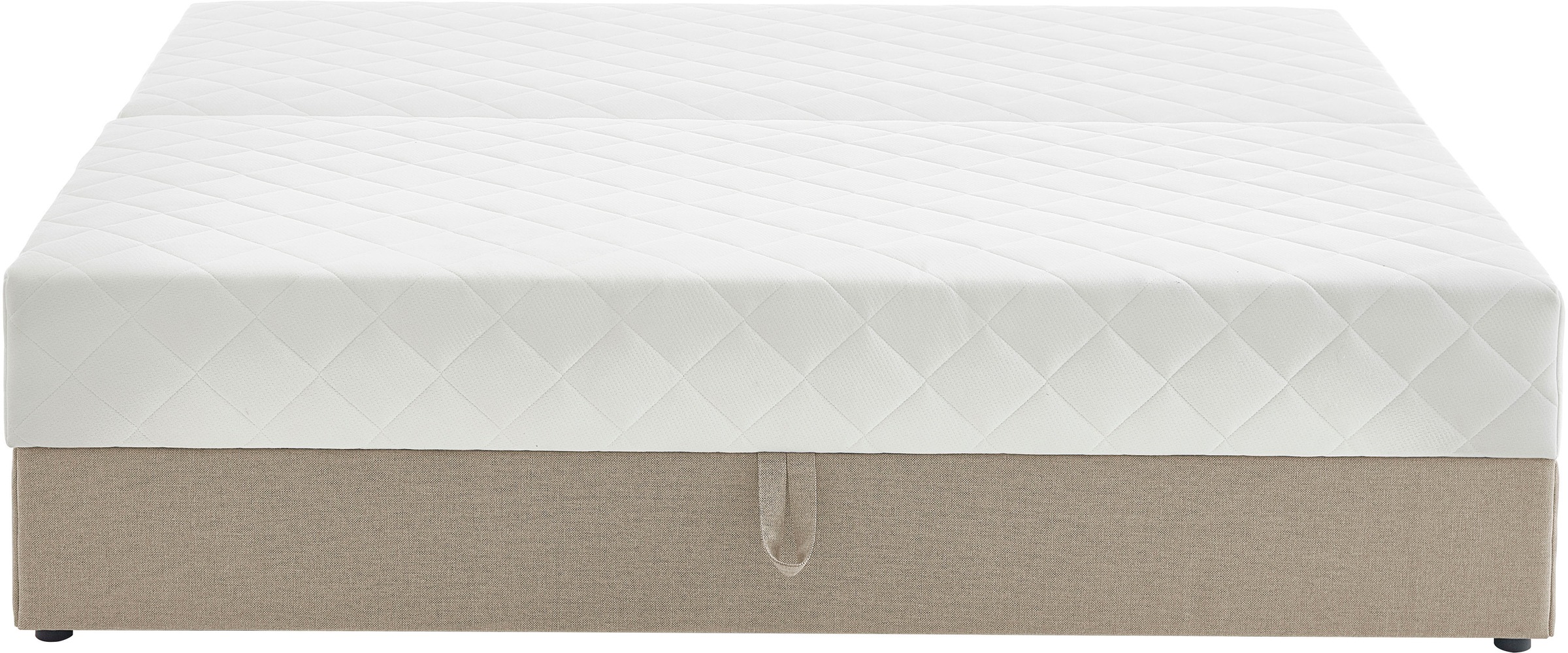 ATLANTIC home collection Boxbett »BELINA«, mit Taschenfederkernmatratze und geräumigem Bettkasten