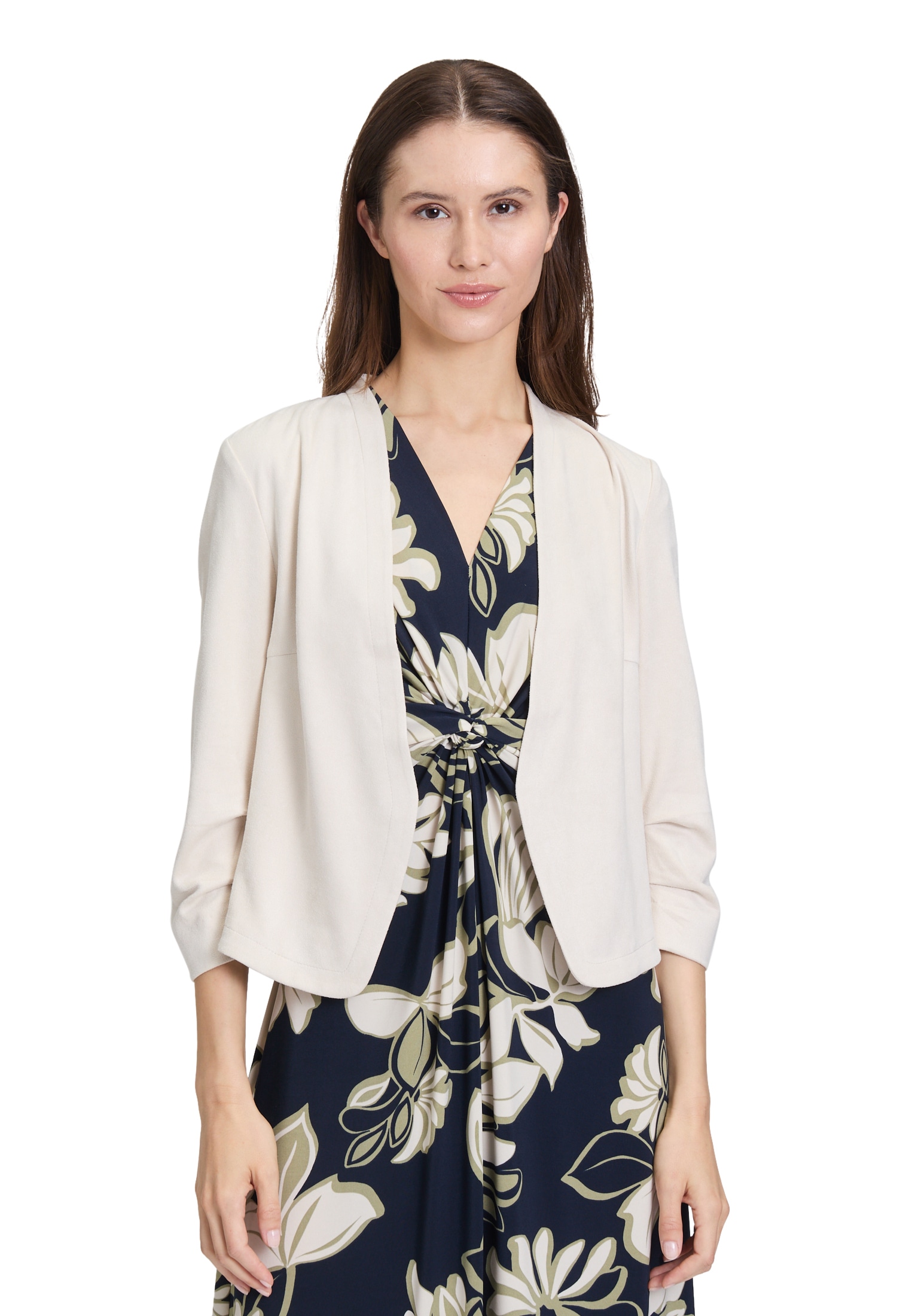 Betty Barclay Jackenblazer "Betty Barclay Blazer-Jacke mit 3/4 Arm", Materi günstig online kaufen