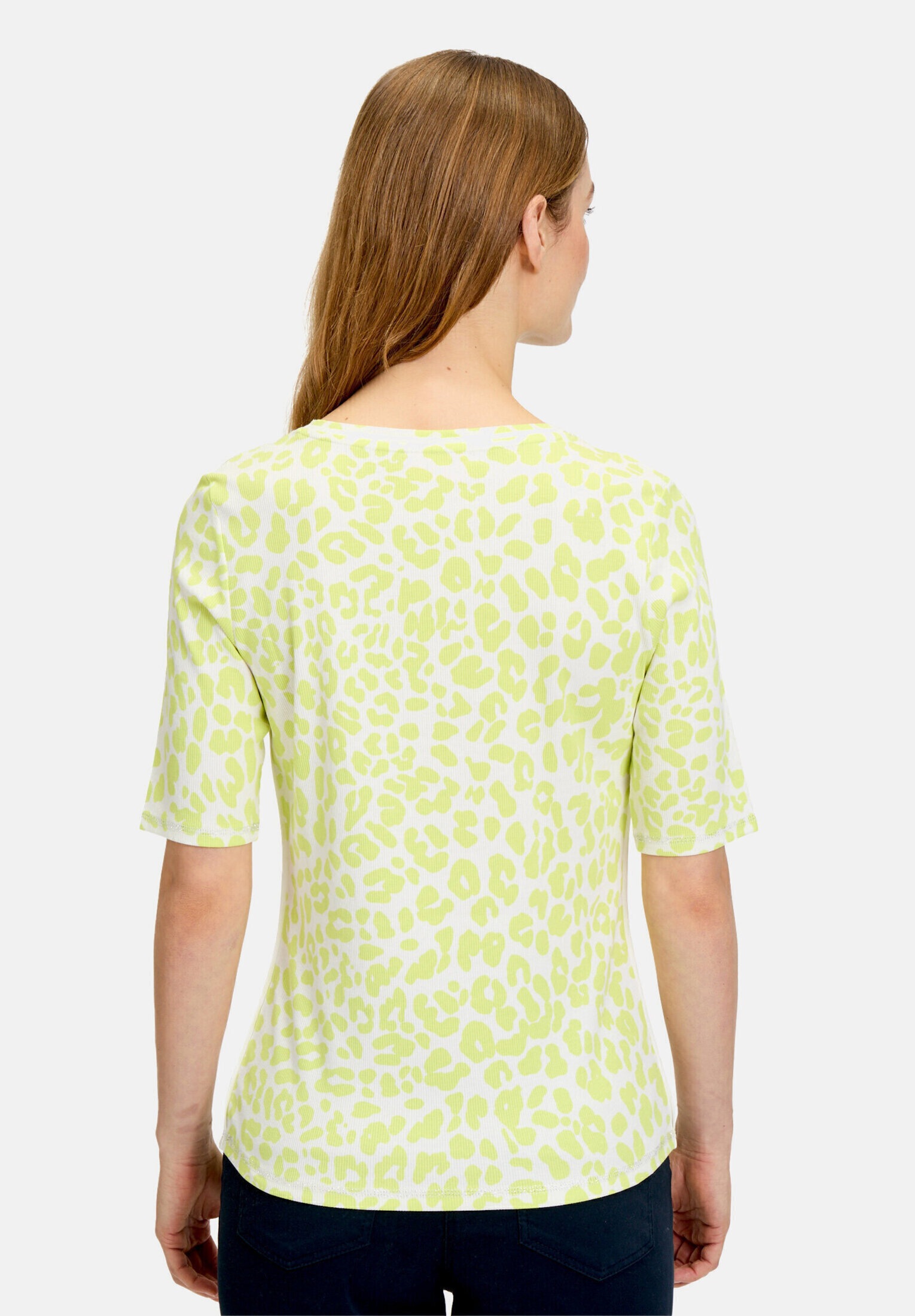 Betty Barclay Kurzarmshirt »Damen mit Rippenstruktur« 1 Stk. Flatlock