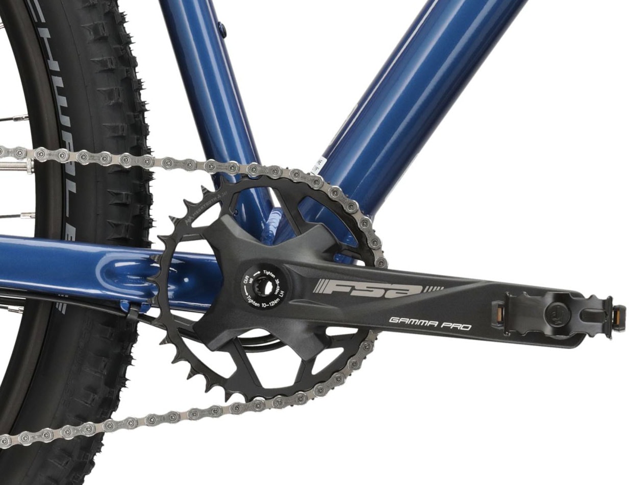 Kross Mountainbike »KROSS MTB Hardtail Level 5.0 29" blau 11 Gänge«, 11 Gang, Shimano, DEORE M5100 Schaltwerk, Kettenschaltung