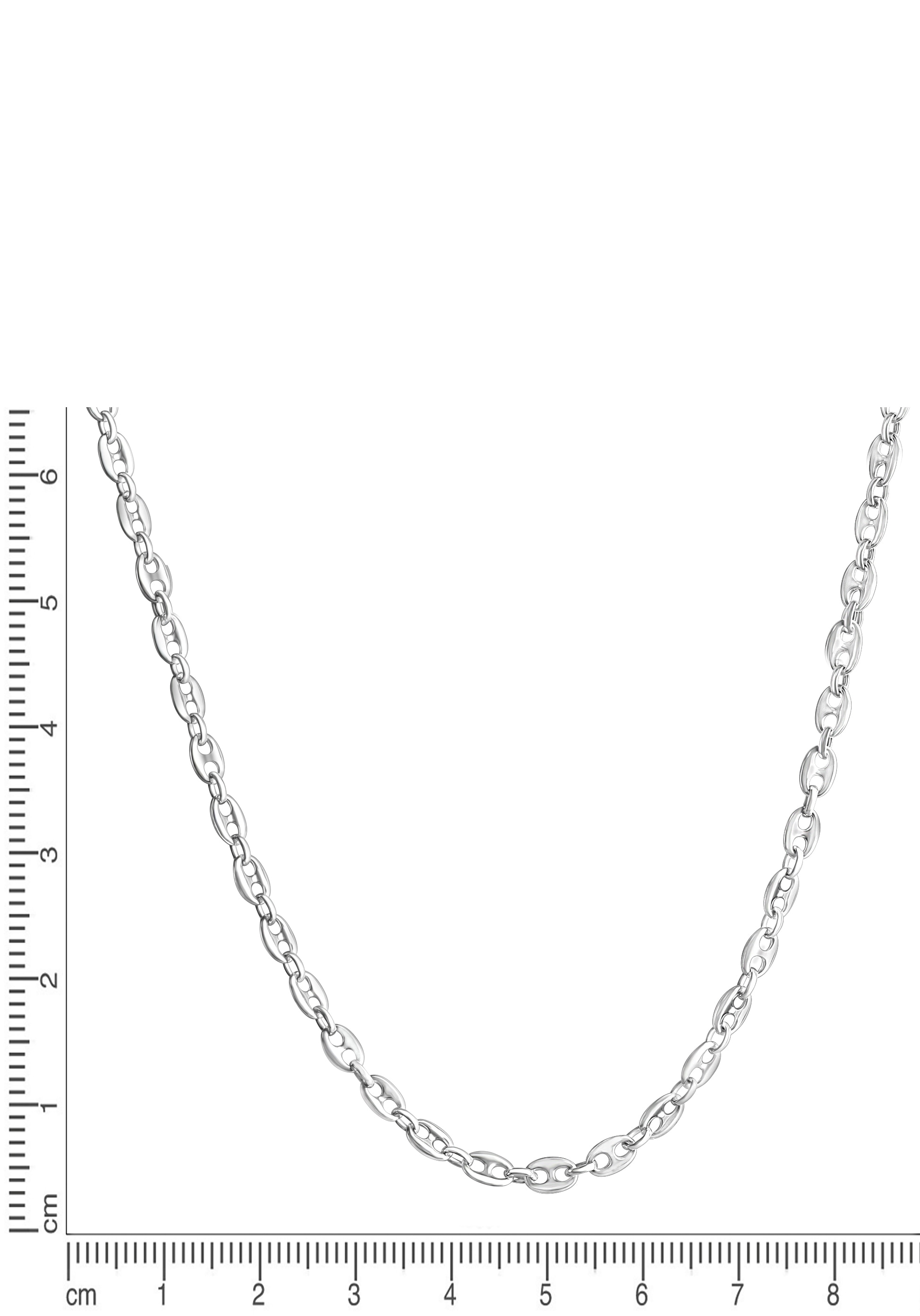 Firetti Collierkettchen »Schmuck Geschenk Silber 925 Halsschmuck Halskette Schiffsankerkette«, Made in Germany