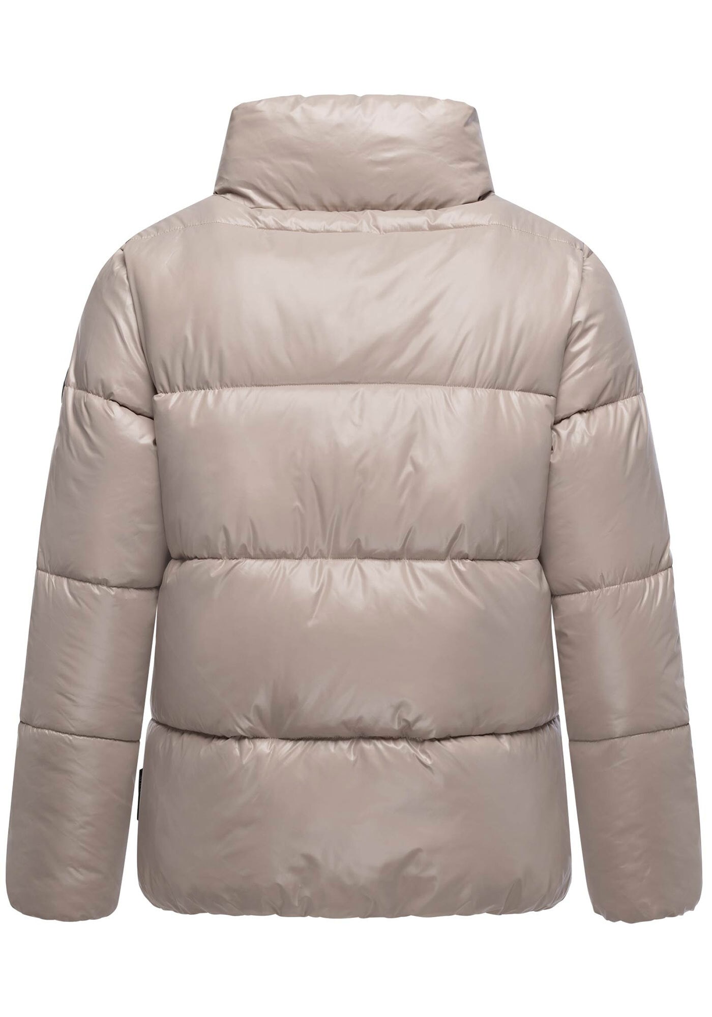 Marikoo Winterjacke »Hazalee«, mit leicht gläzendem Obermaterial und hohem Kragen