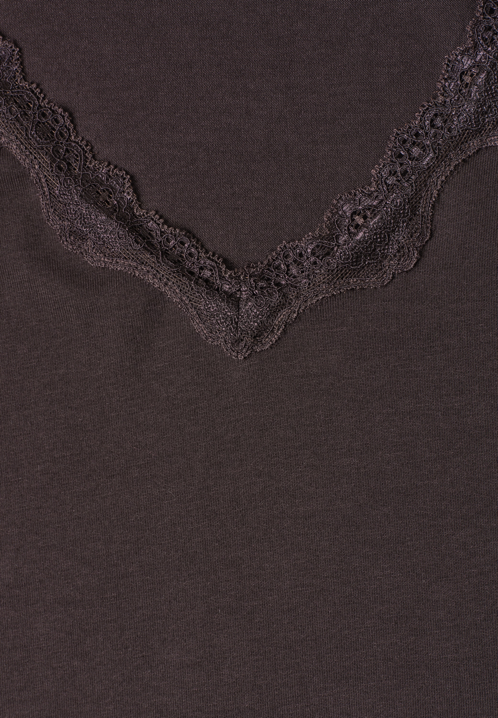STREET ONE STUDIO Langarmshirt mit Spitzendetails