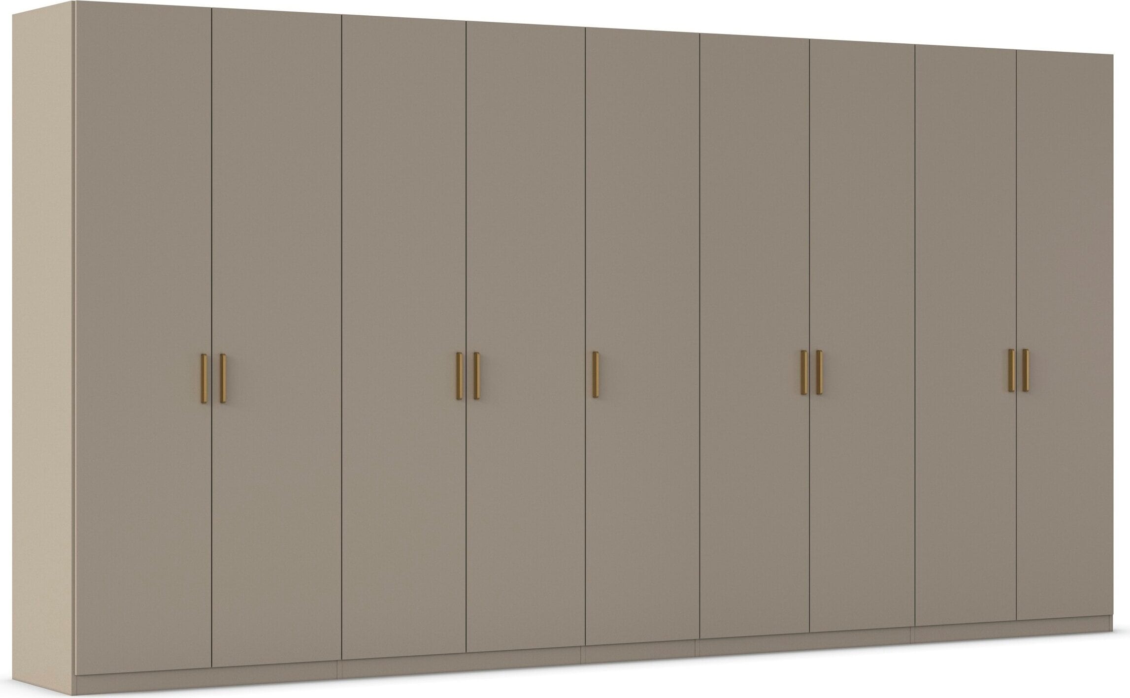 OTTO home Kleiderschrank "ANBAUELEMENT nur geeignet für vorhandene Schränke WELTNEUHEIT ZELLARA" PATENTIERTES SCHNELLMONTAGESYSTEM Griff Goldfarben MADE IN GERMANY