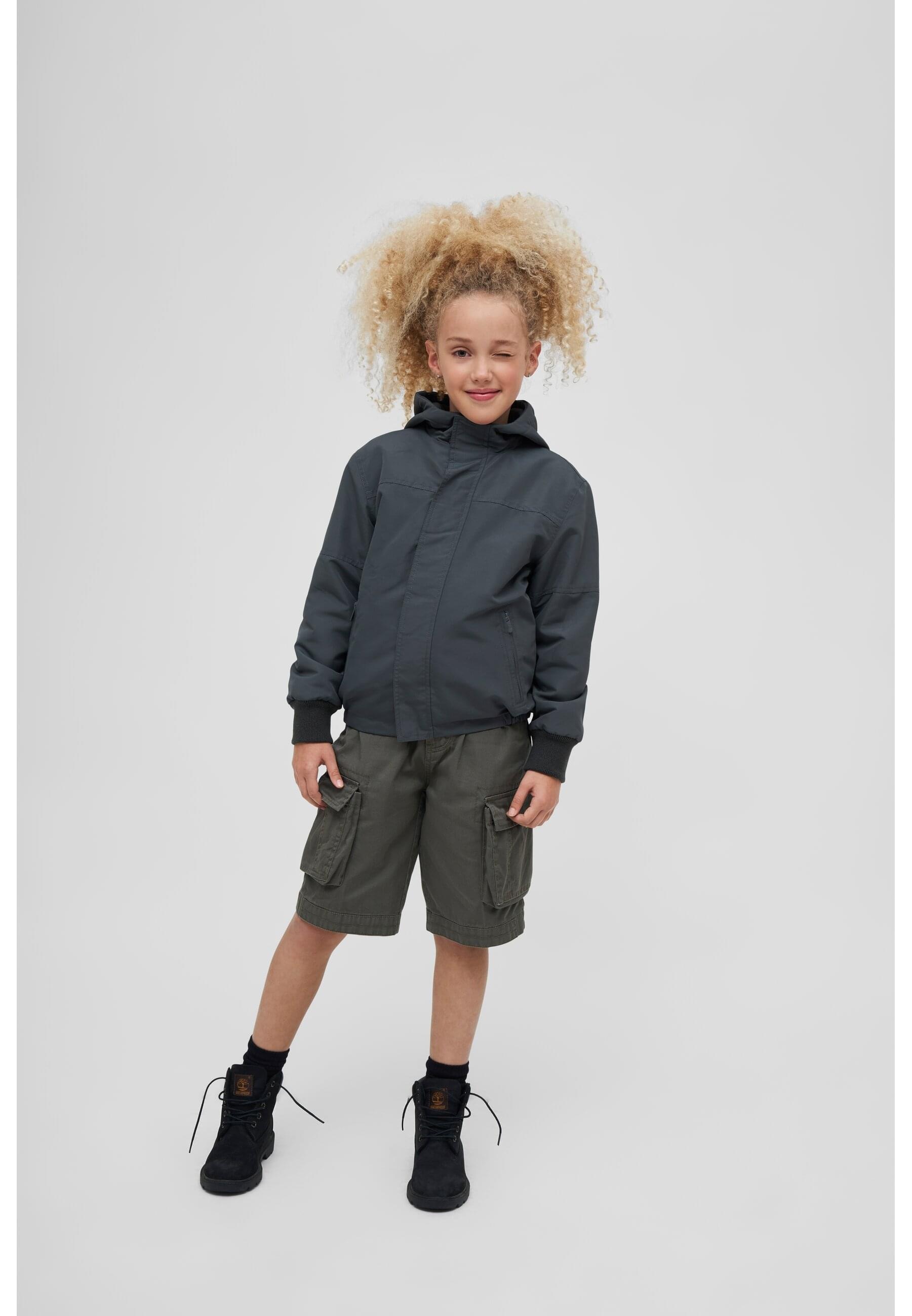 Brandit Allwetterjacke »Brandit Unisex Kids Windbreaker Frontzip«, (1 St.), mit Kapuze