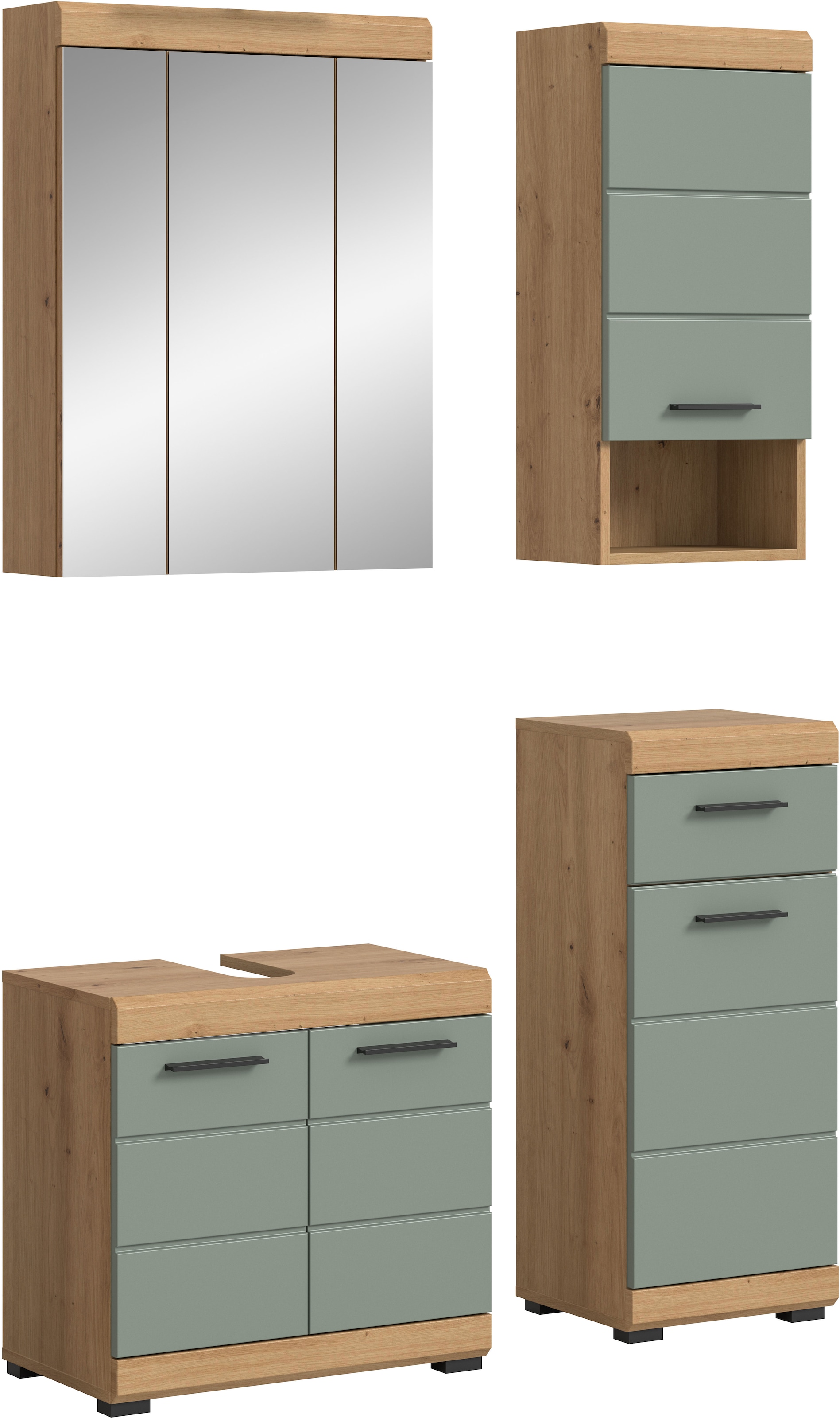 INOSIGN Badmöbel-Set "Siena, 4 teilig, bestehend aus:" Set, TOPSELLER, 4 St günstig online kaufen