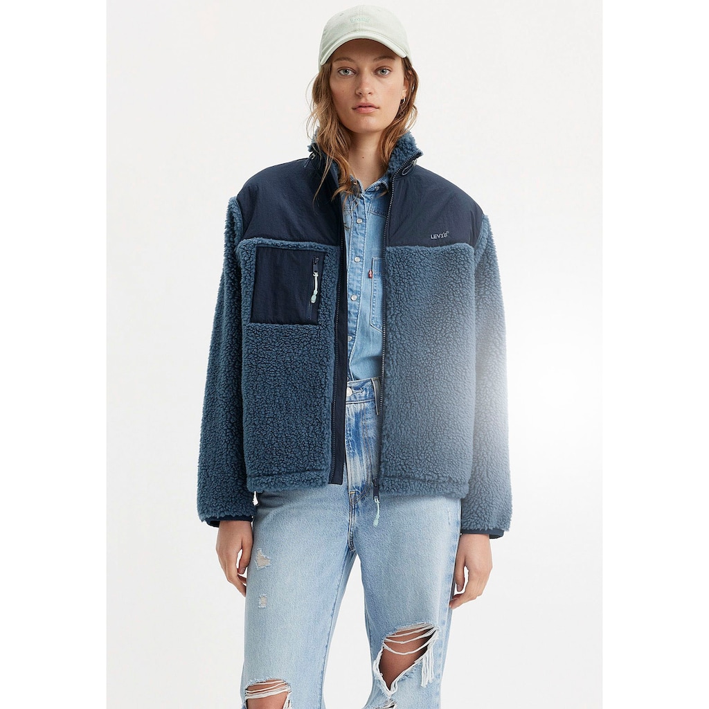 Levi's® Fellimitatjacke »CB BIG FOOT SHERPA BLUE«