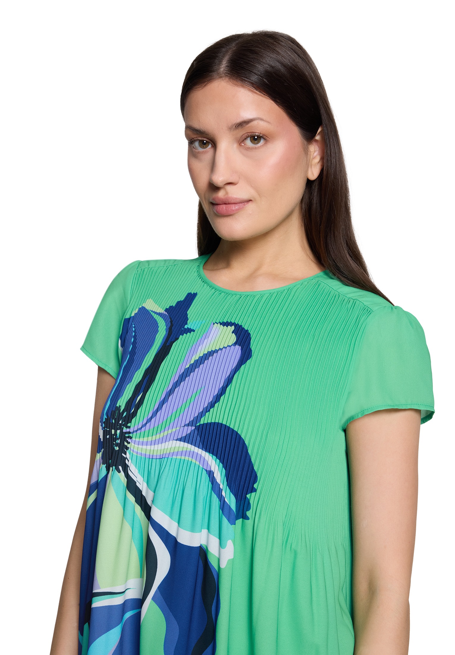 Betty Barclay Plisseekleid »Damen kurzarm« Ohne Tasche