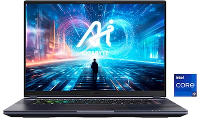 Gaming-Notebook »AORUS 16X ASG-63DEC65SH«, 40,6 cm, / 16 Zoll, Intel, Core i9, GeForce...