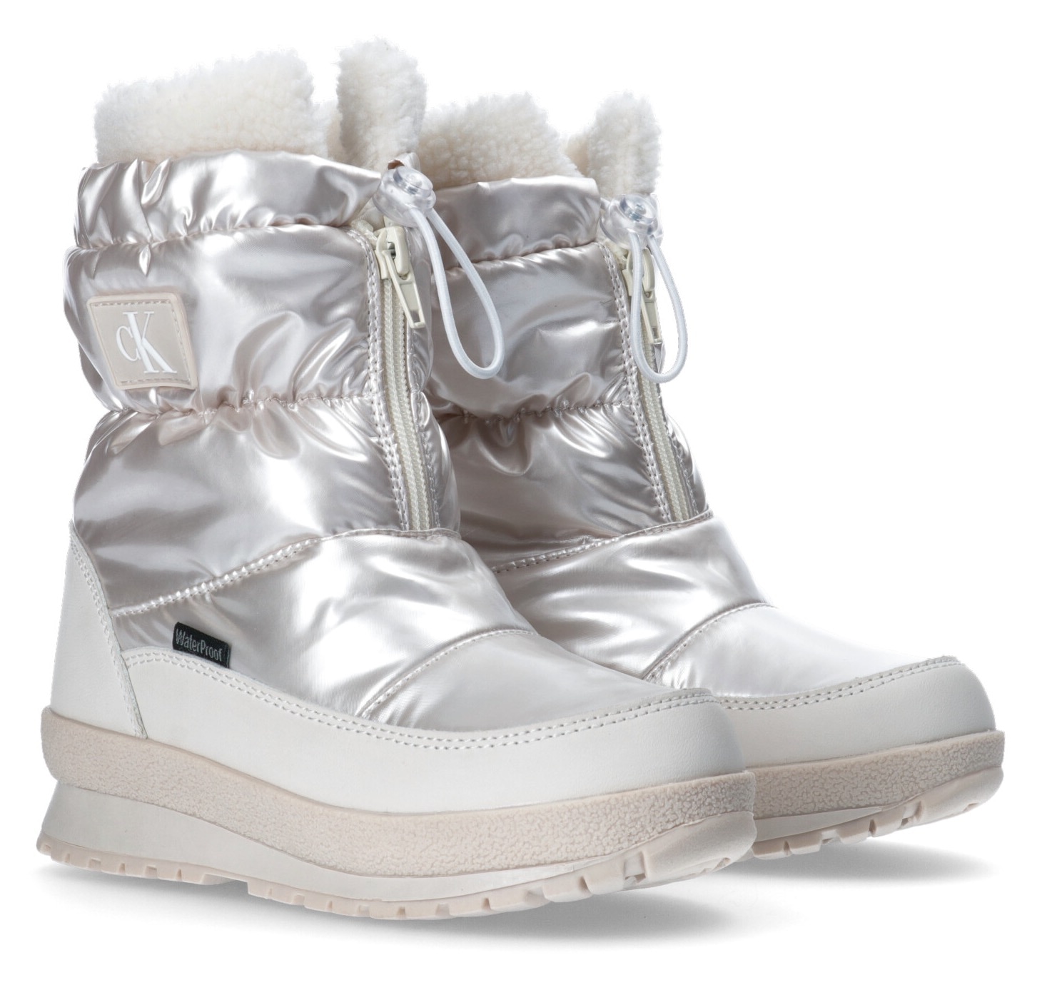 Calvin Klein Jeans Winterstiefel, Snowboots, Winterboots, Schnürstiefel mit Warmfutter