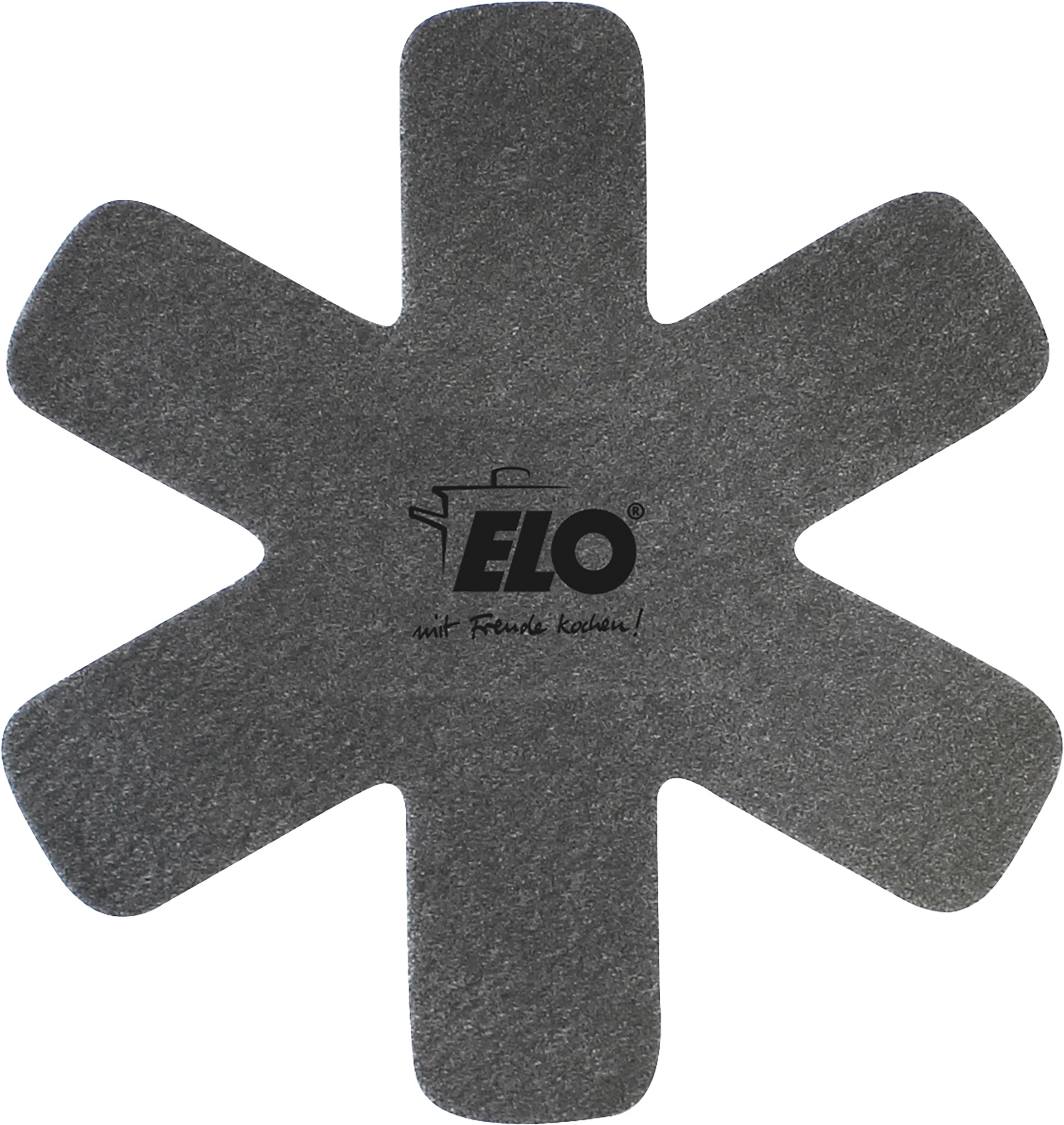 Elo Basic Bratpfanne »Colorio mit farbigem Protektor« Aluminium 1 tlg. hellgrau mit passendem Pfannenschoner