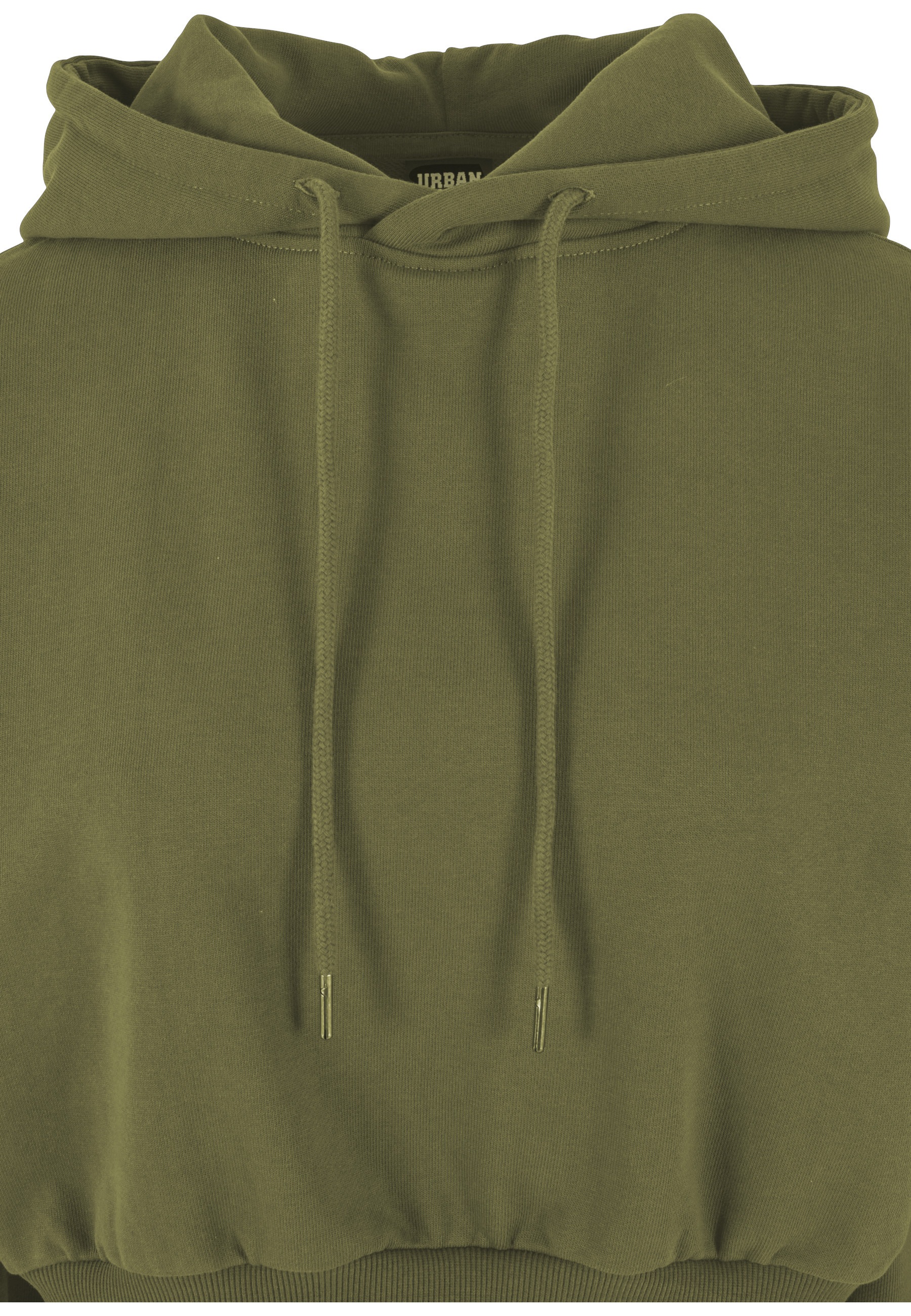 URBAN CLASSICS Kapuzensweatshirt »Urban Classics Damen Ladies Cropped Heavy Hoody«
