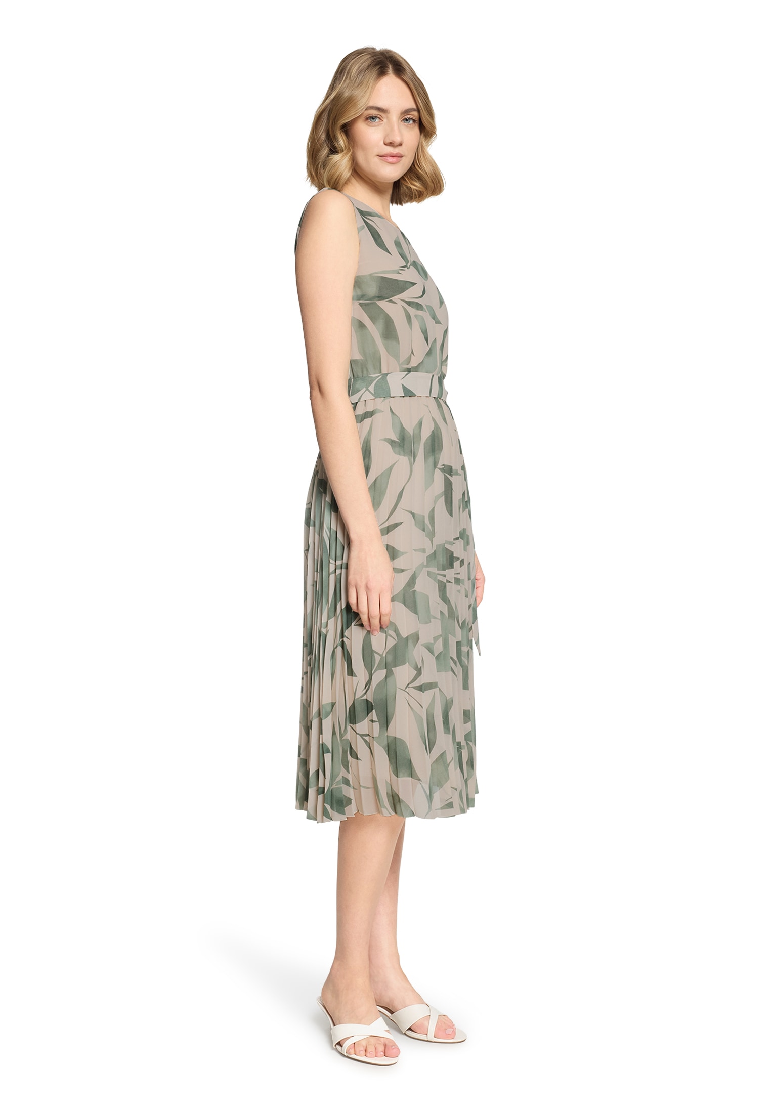 Betty&Co Chiffonkleid »Damen mit Plissee« Ohne Tasche