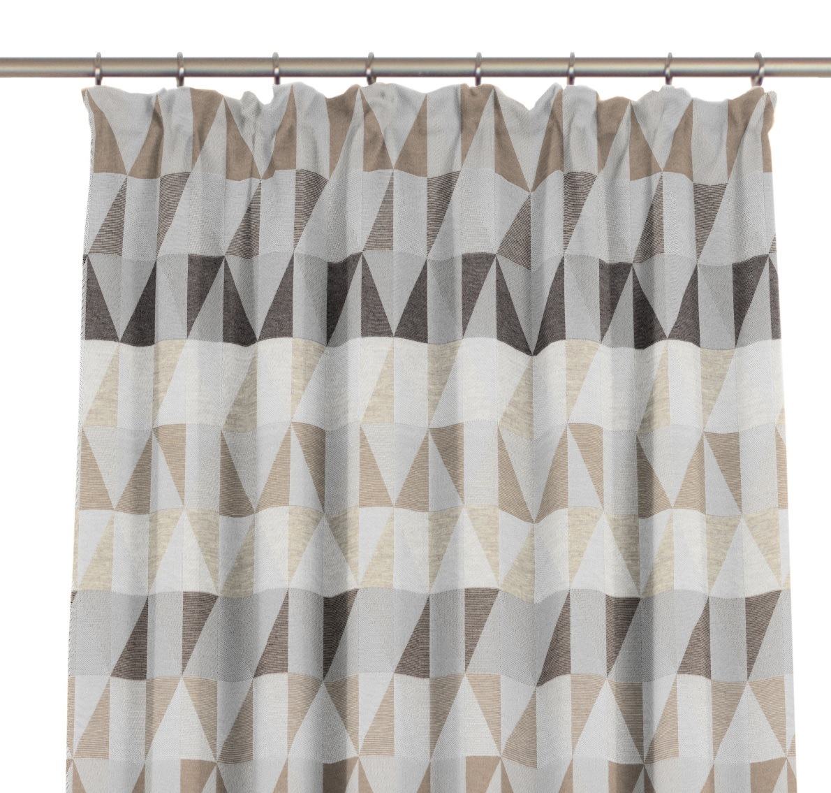 Thumbnail - Wirth Vorhang "Berlare" Kräuselband 1 Stk. tlg. nach Maß