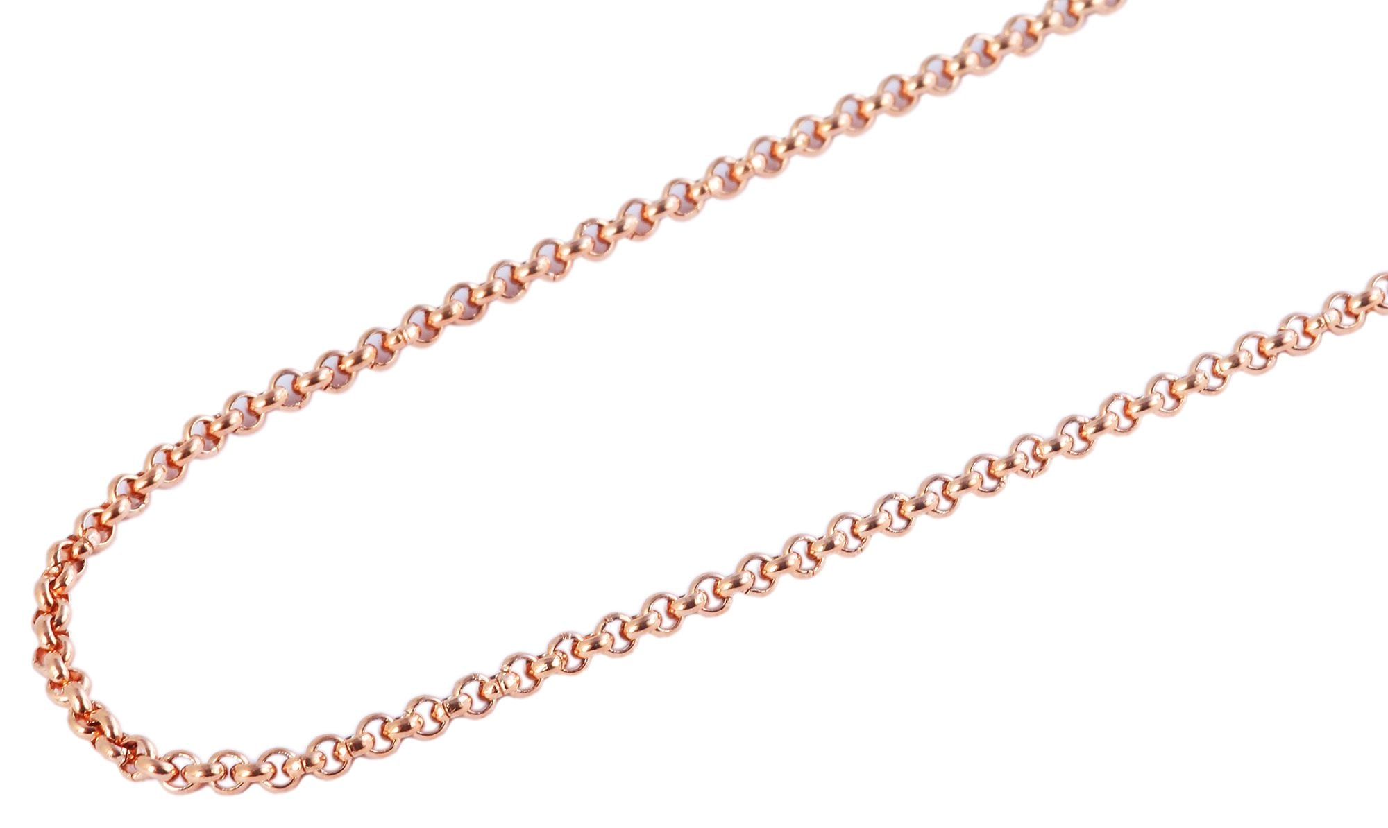 Adelia´s Kette ohne Anhänger »Halskette – Erbskette aus Edelstahl 45+5« Ideal als Geschenk zum Geburtstag