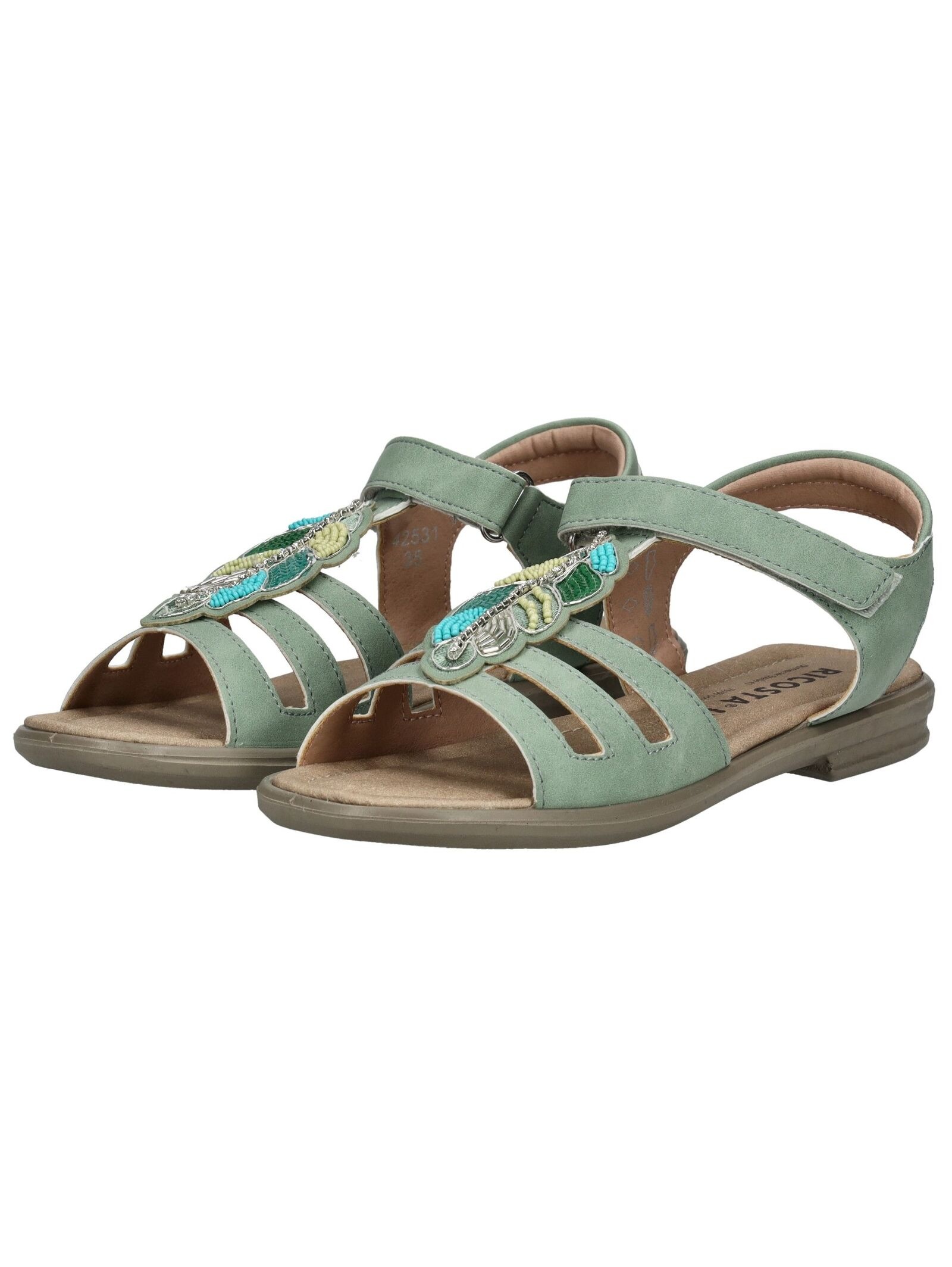 Ricosta Riemchensandalette »Ricosta Sandalen Lederimitat«
