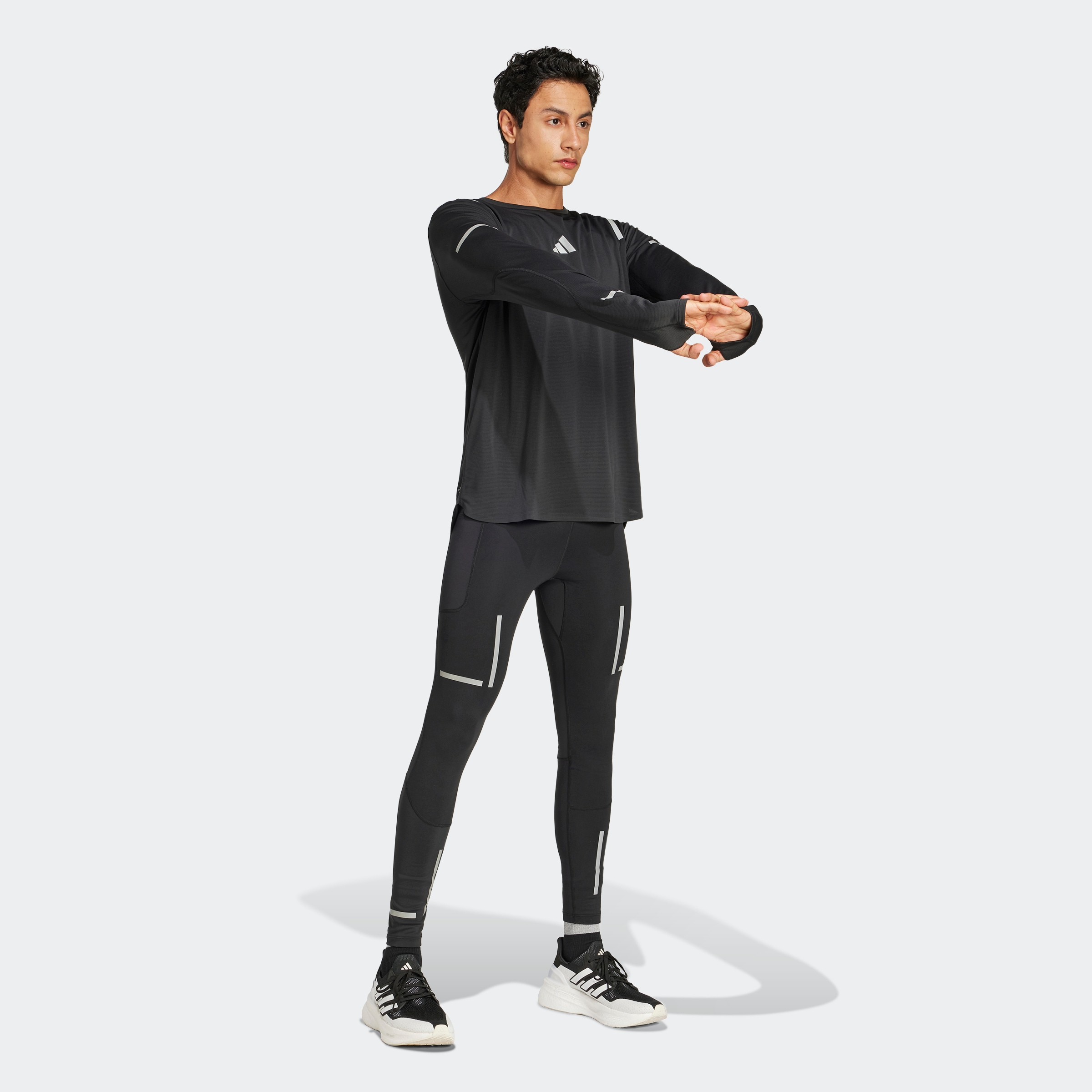 adidas Performance Laufshirt »ULT HI VIS LS M«