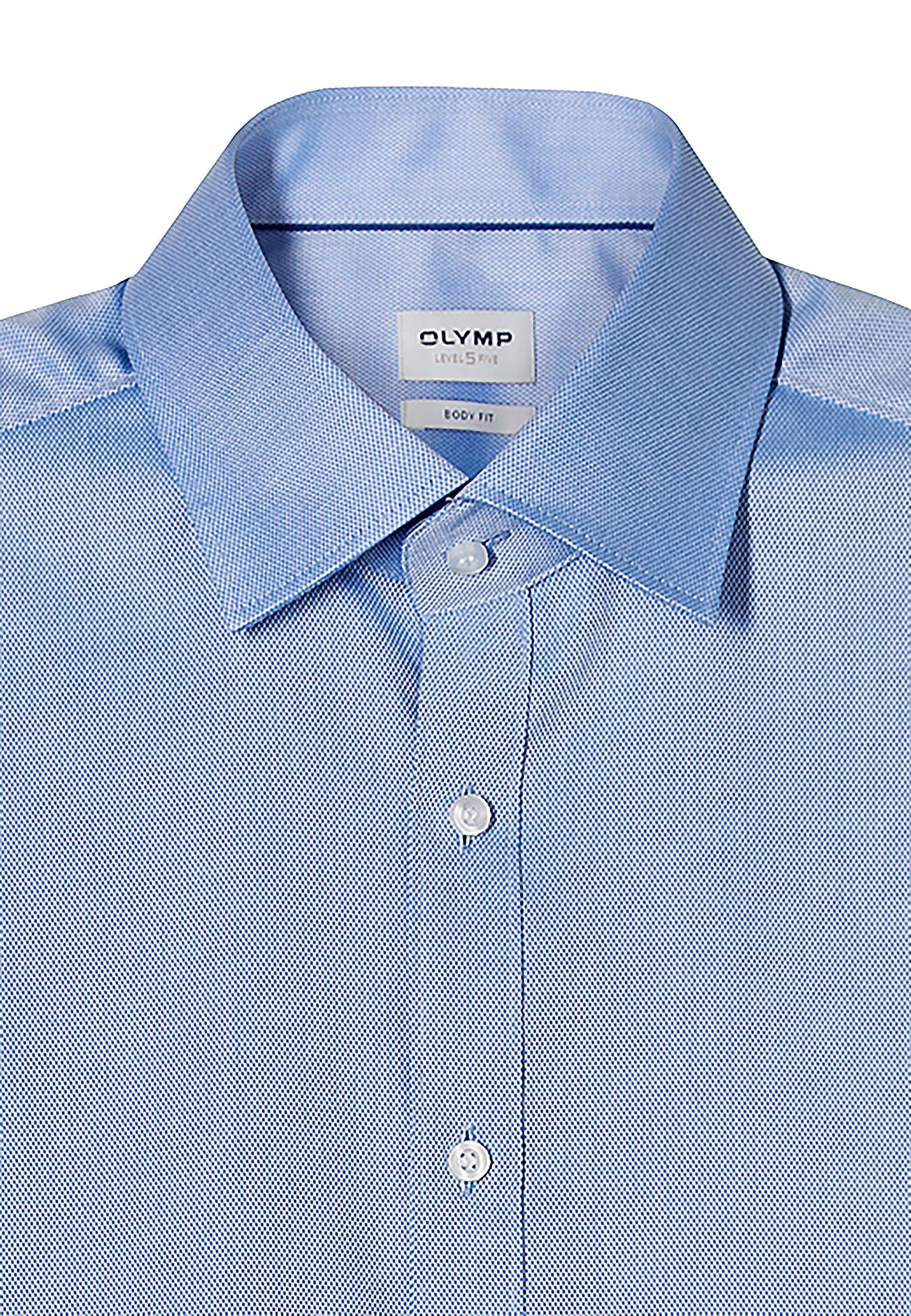 OLYMP Level Five body fit Men's Shirt Blue 42 2