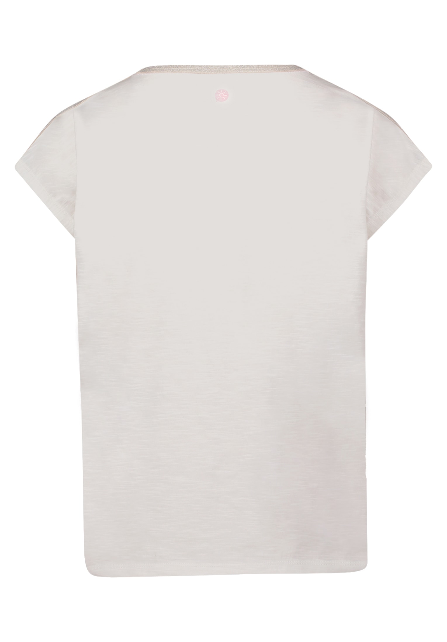 Cartoon Kurzarmshirt »Cartoon Rundhals-Shirt mit Placement«, (1 tlg.), Aufgesteppte Bänder