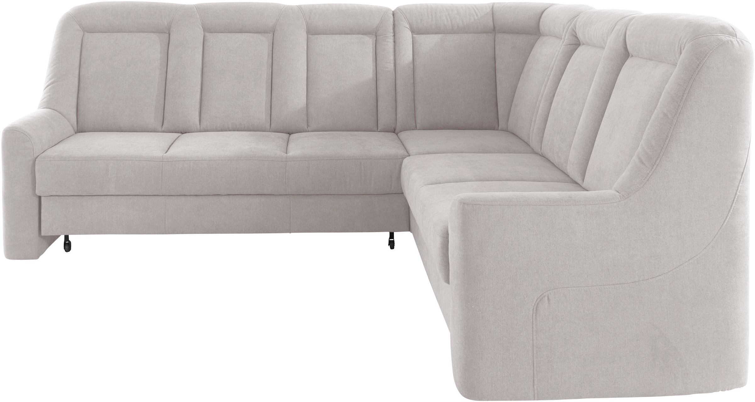 sit&more Ecksofa »Melissa L-Form«, klassisches Polsterprogramm, wahlweise Bettfunktion und Schubkasten