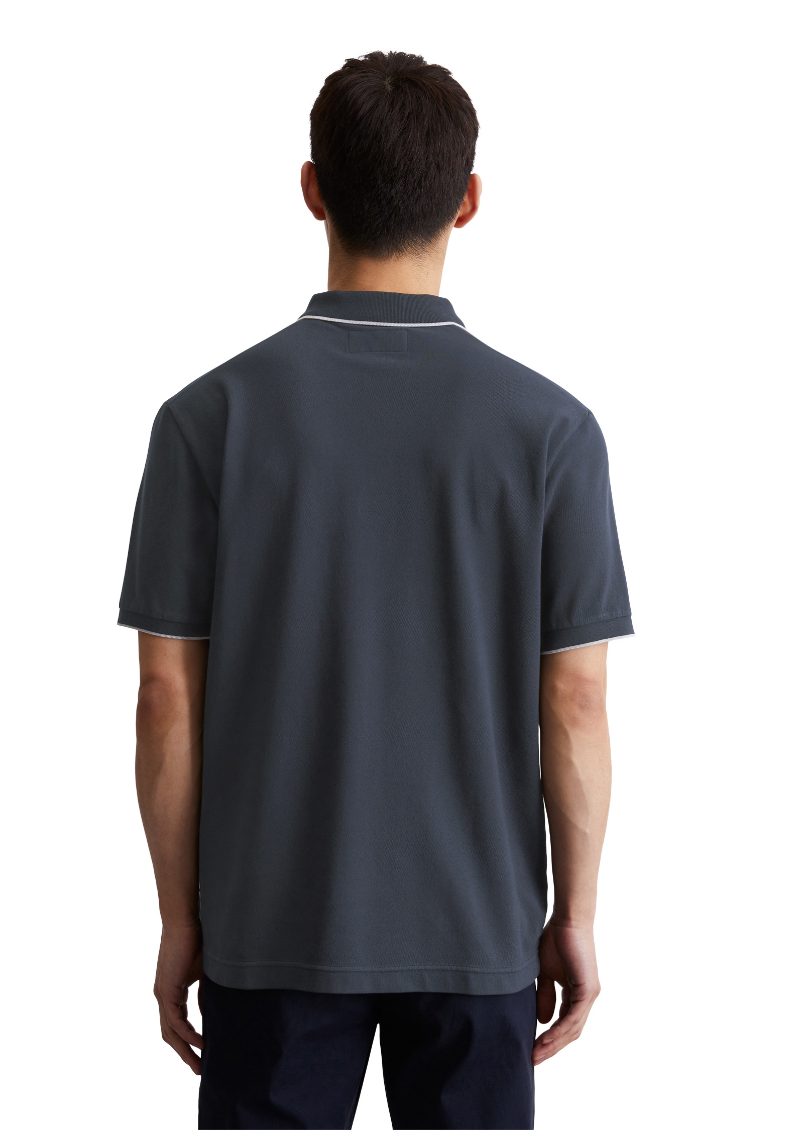Marc O'Polo Poloshirt »aus Bio-Baumwoll-Mix«