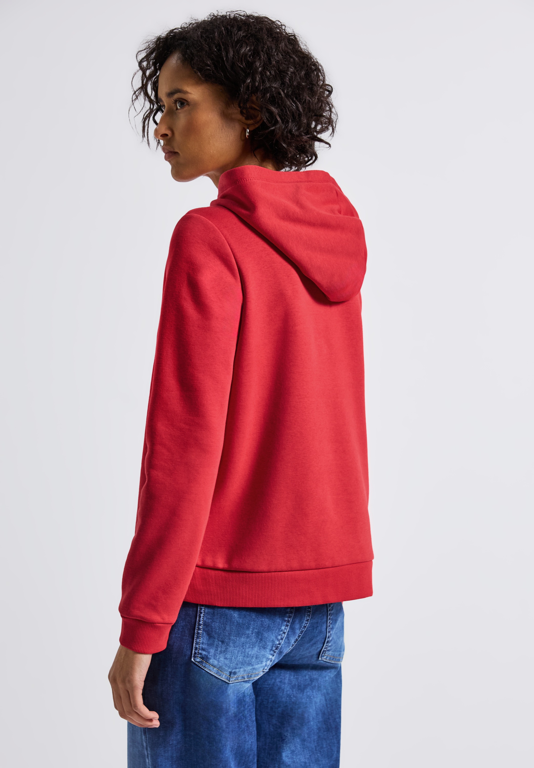 STREET ONE Hoodie, im soften Baumwoll-Mix