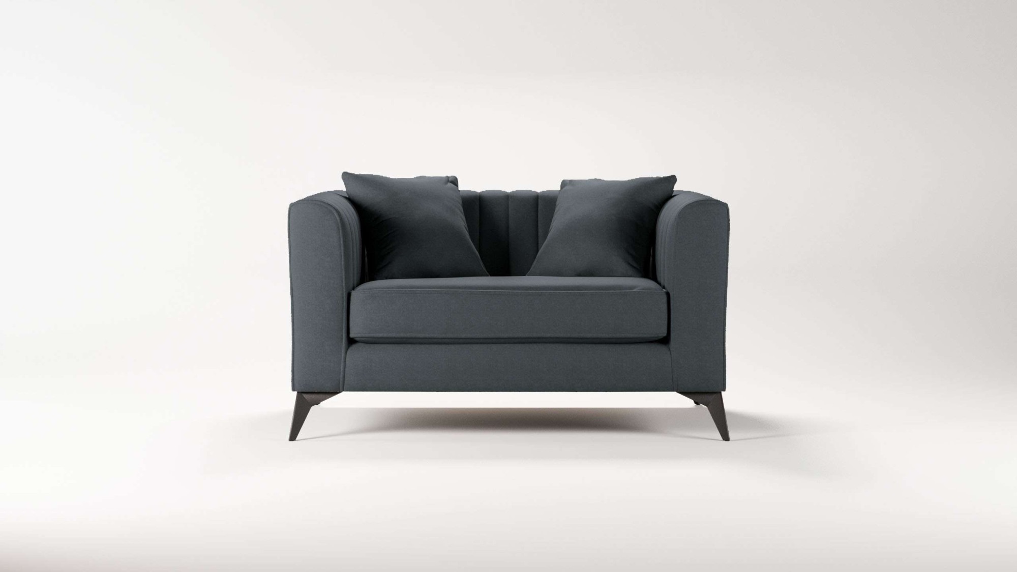 Home affaire Loveseat "MATTHEW Loungesessel, Maße B/T/H: 130/86/74 cm" incl günstig online kaufen