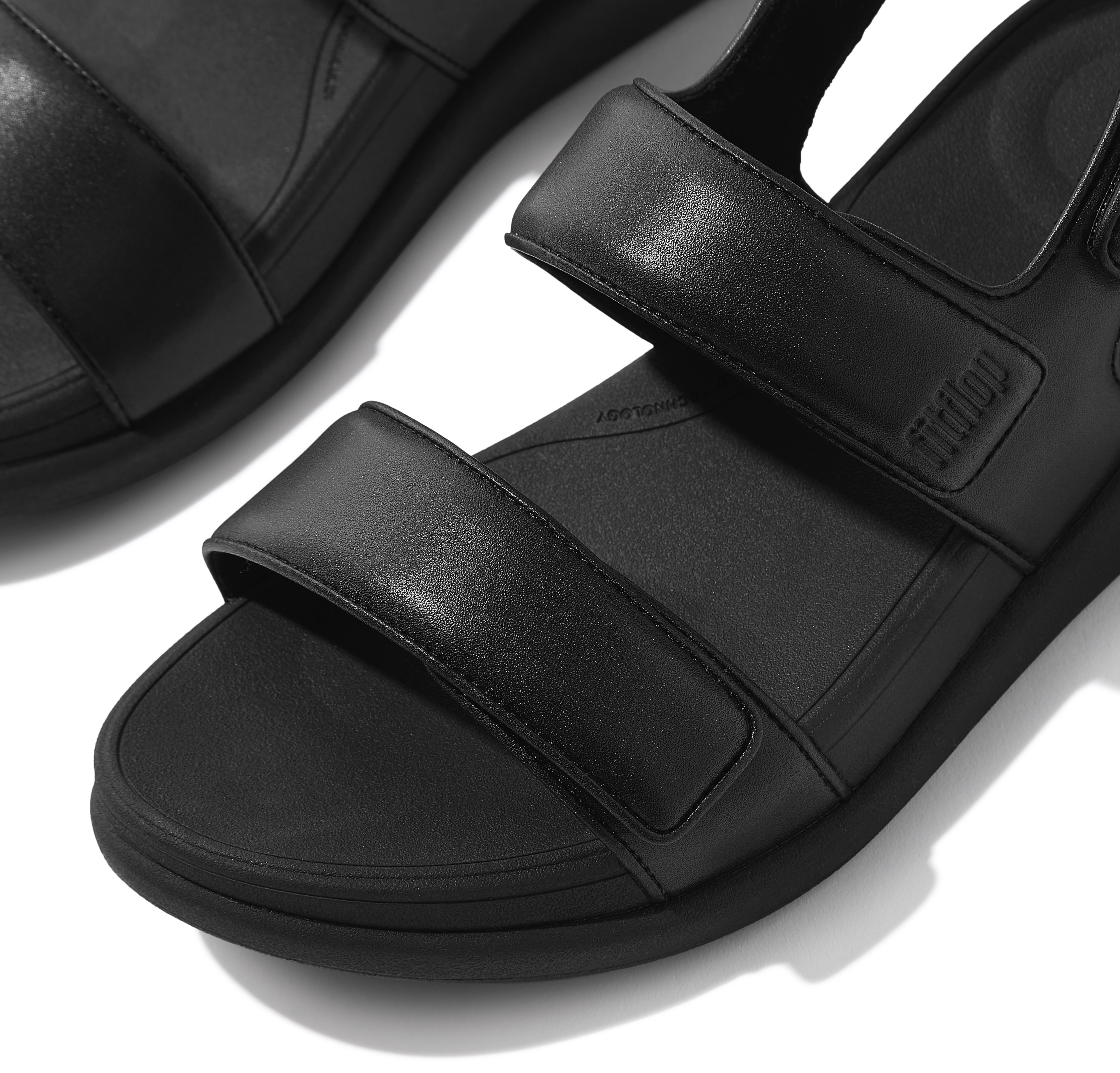 Thumbnail - Fitflop Sandale "F-MODE GO", Keilsandale, Klettschuh, Sommerschuh mit hervorragender Dämpfung