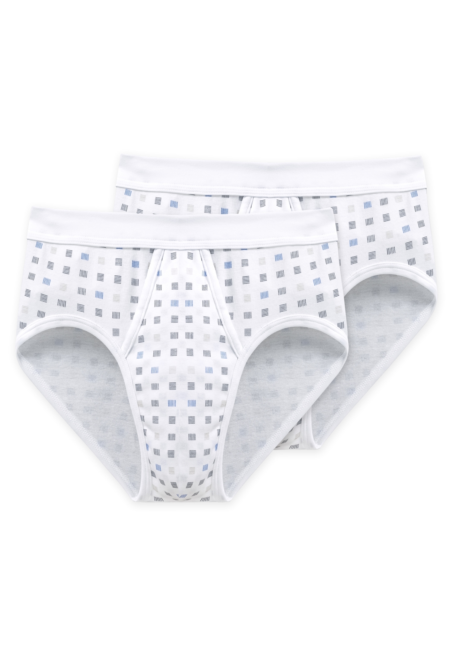 Schiesser Slip "Essentials", (2er Pack), mit Eingriff, Feinripp-Qualität, S günstig online kaufen