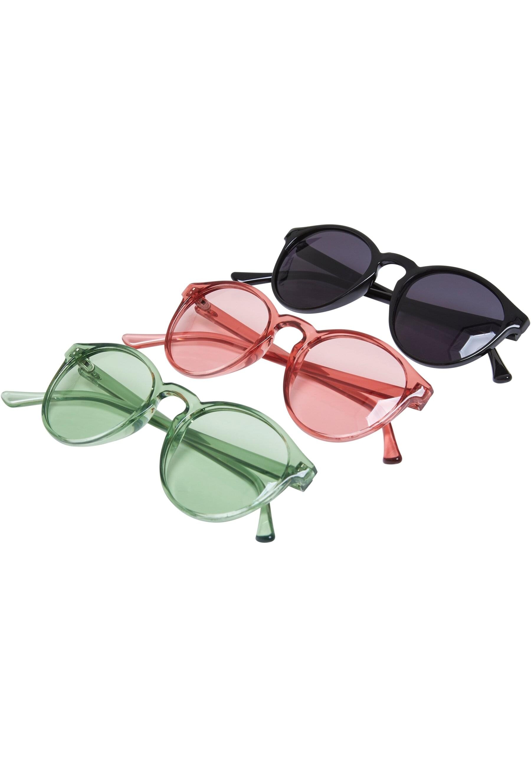 URBAN CLASSICS Sonnenbrille »Urban Classics Unisex Sunglasses Cypress 3-Pack«
