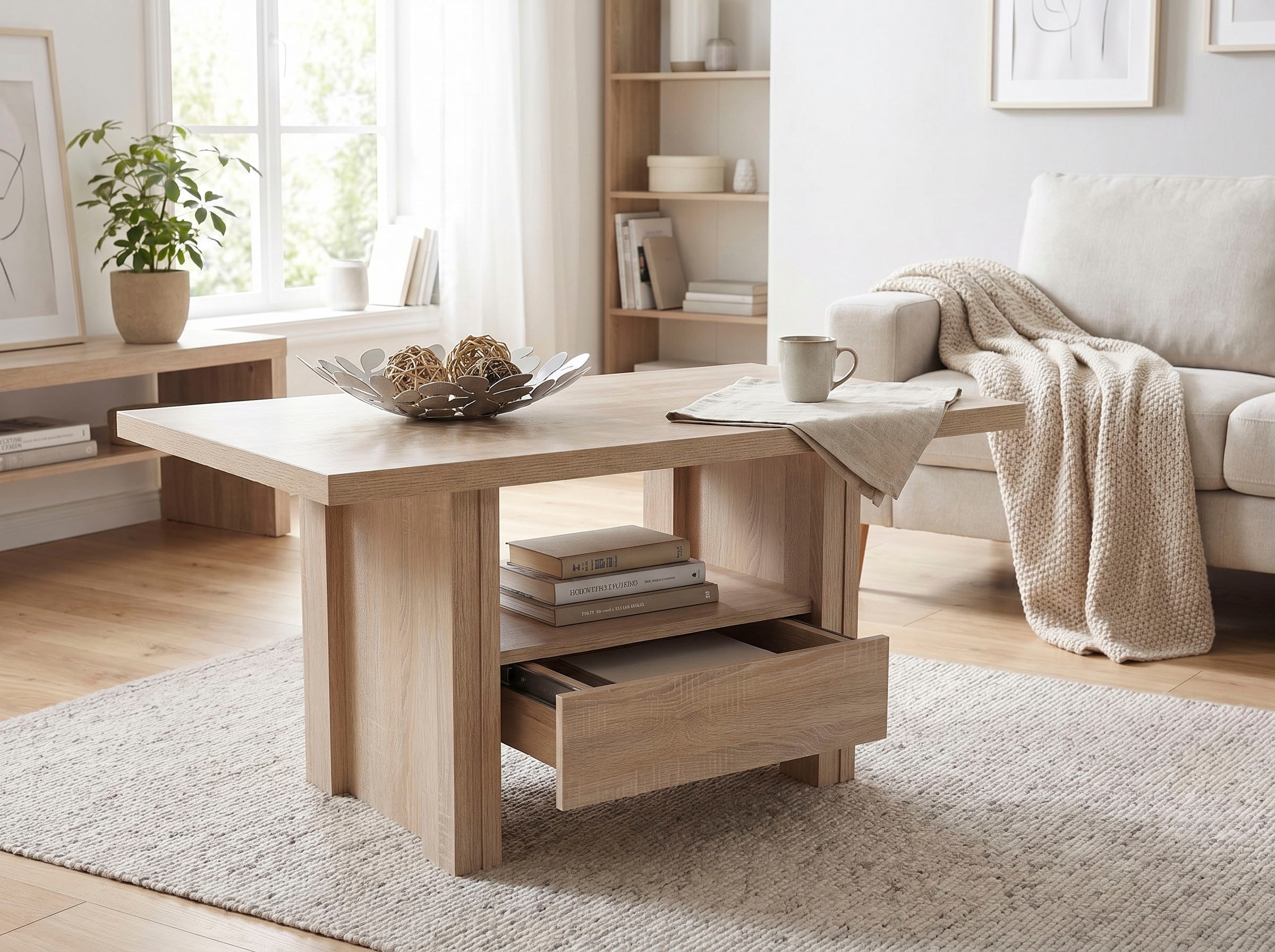 HELA Couchtisch mit Schublade